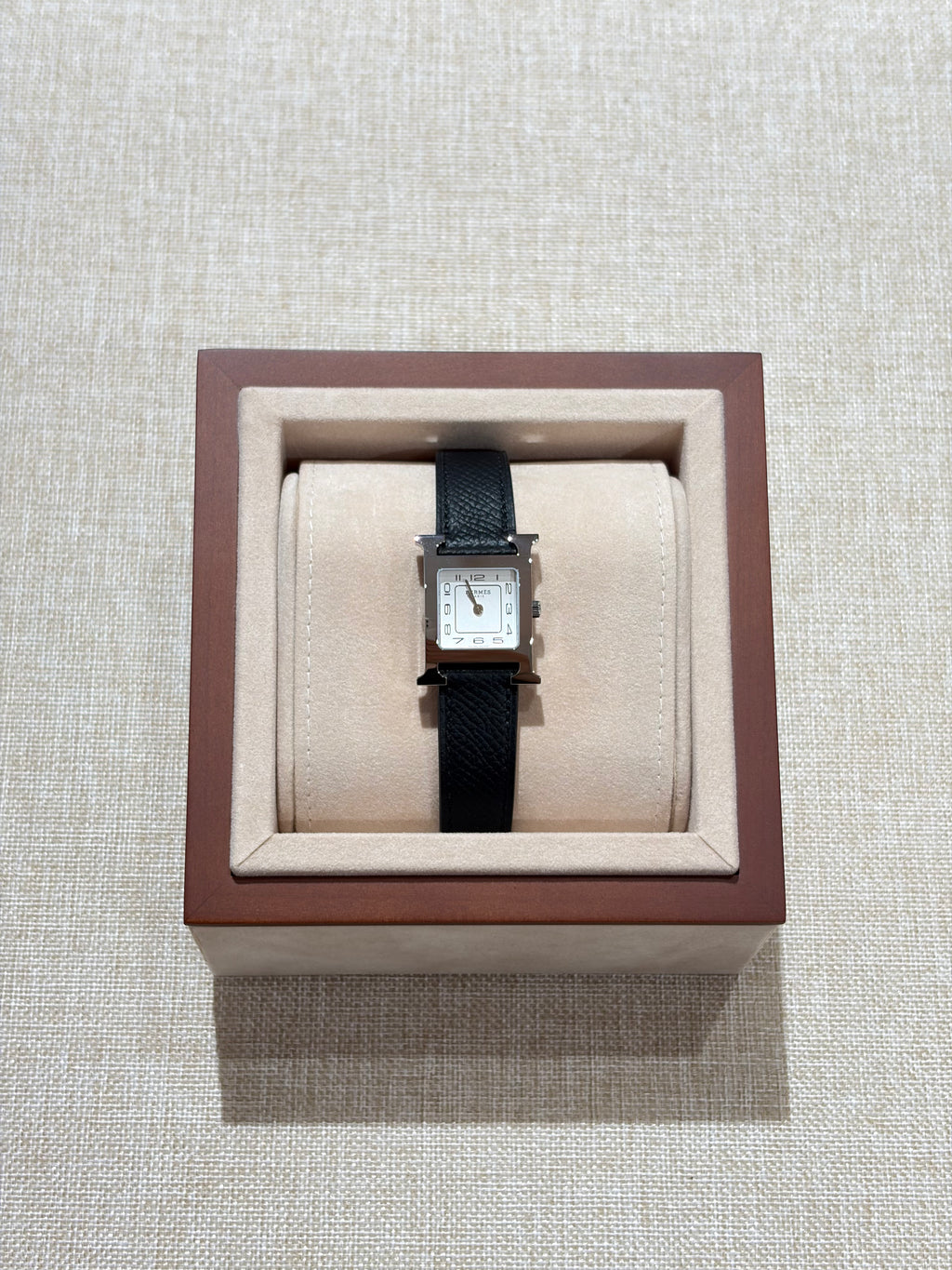 [New] Hermès Heure H watch, Small model, 25 mm