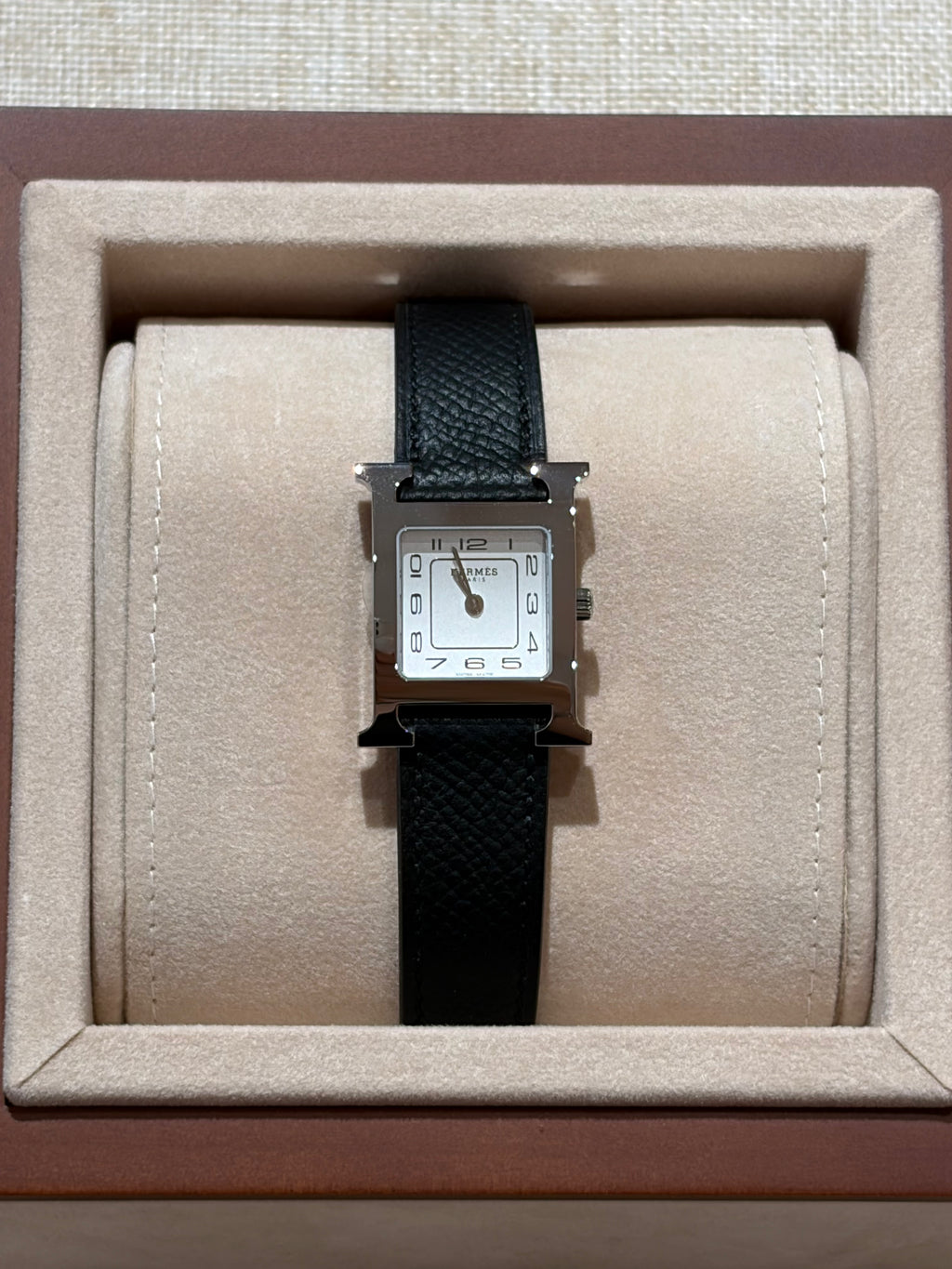 [New] Hermès Heure H watch, Small model, 25 mm
