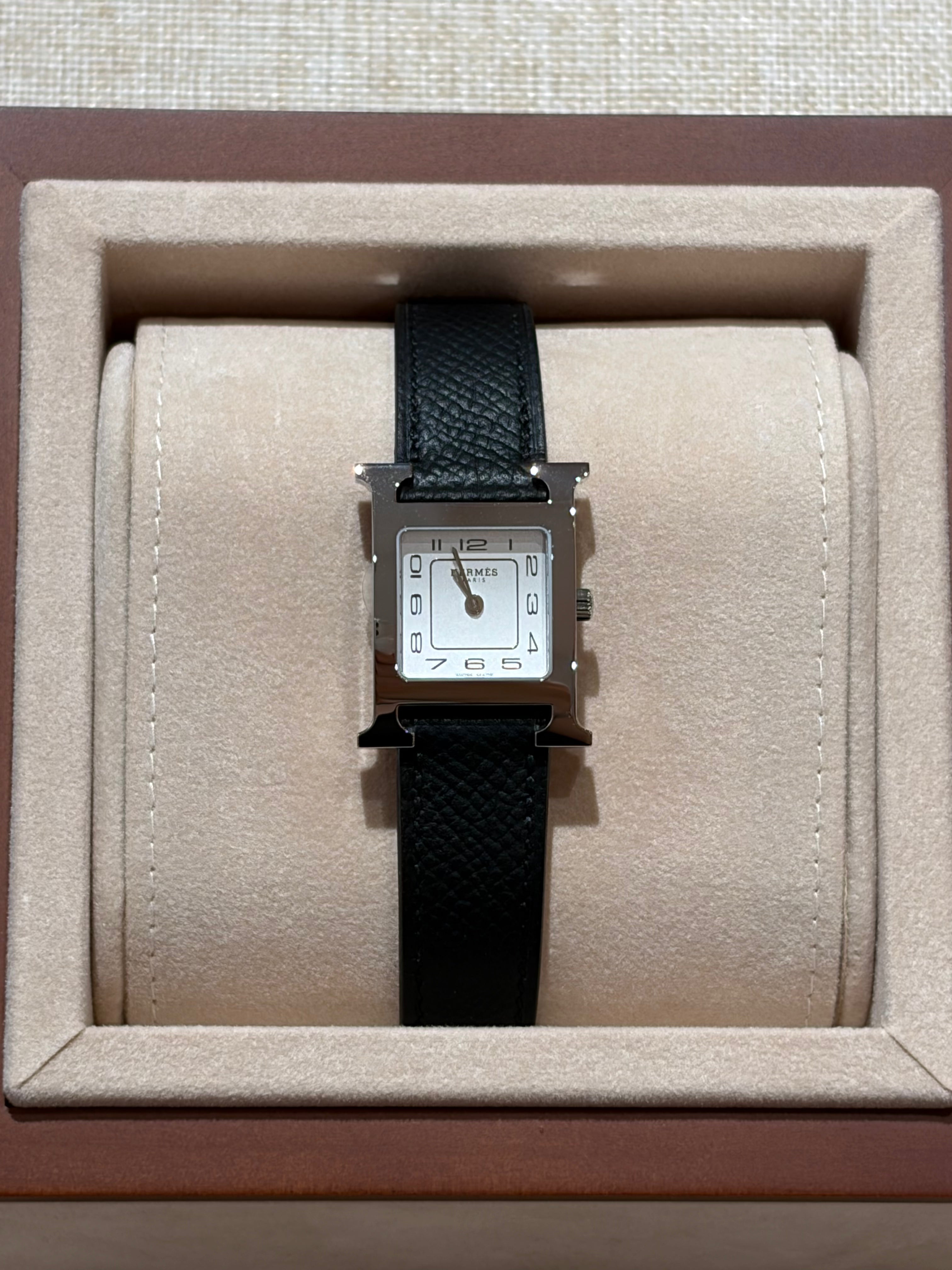 [New] Hermès Heure H watch, Small model, 25 mm