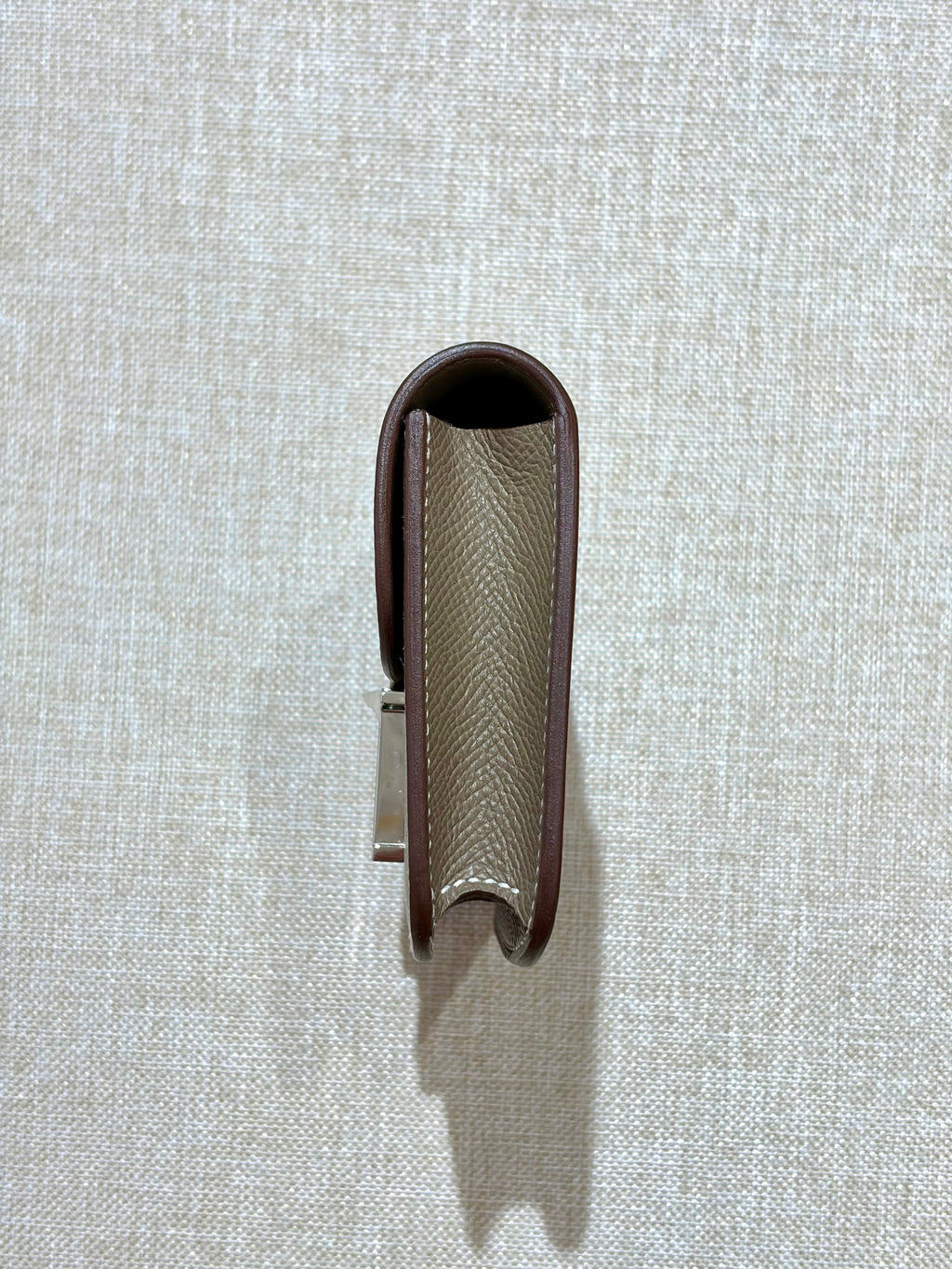 [Preloved] Hermès Constance Slim Etoupe Epsom CK
