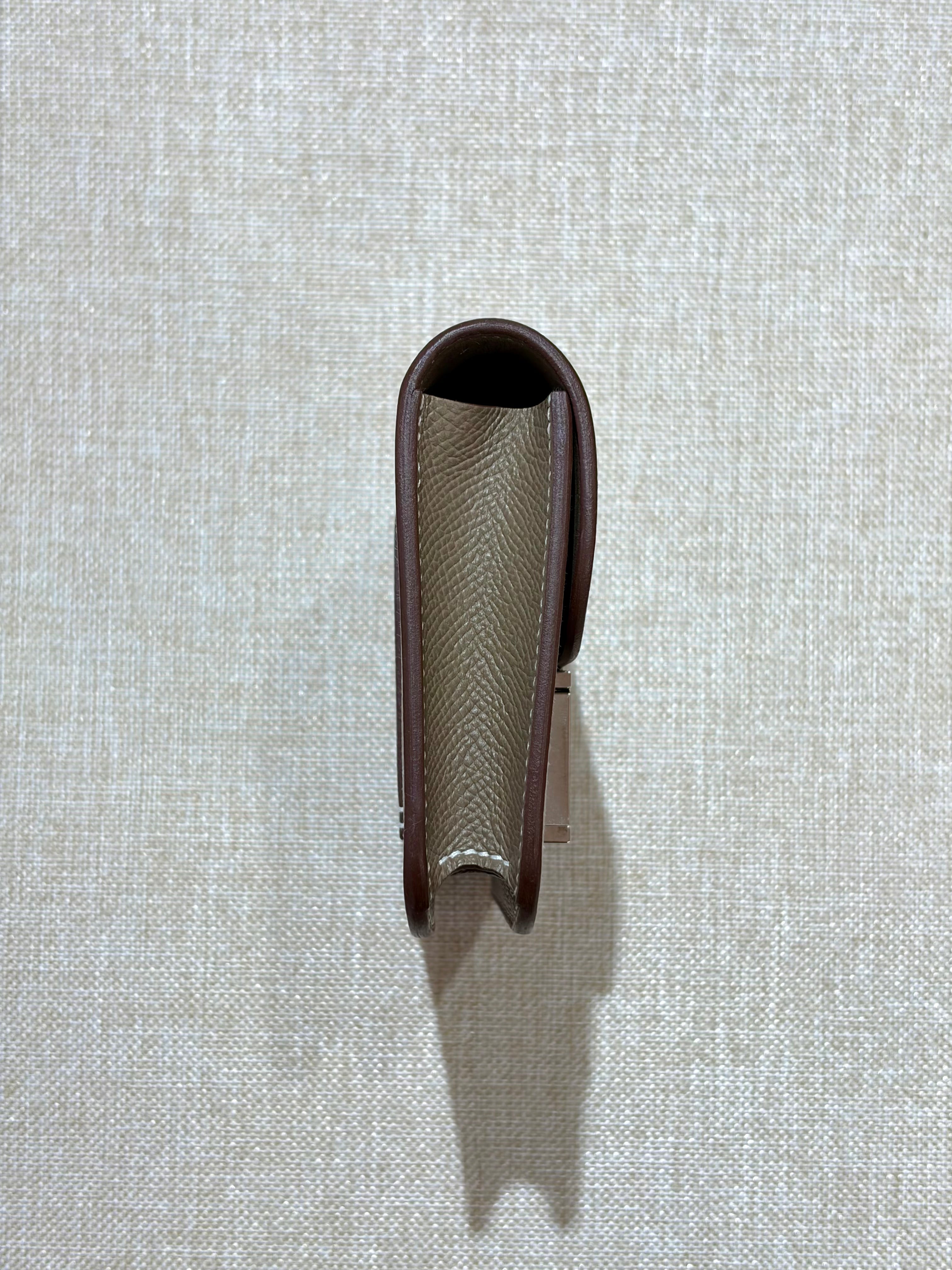 [Preloved] Hermès Constance Slim Etoupe Epsom CK