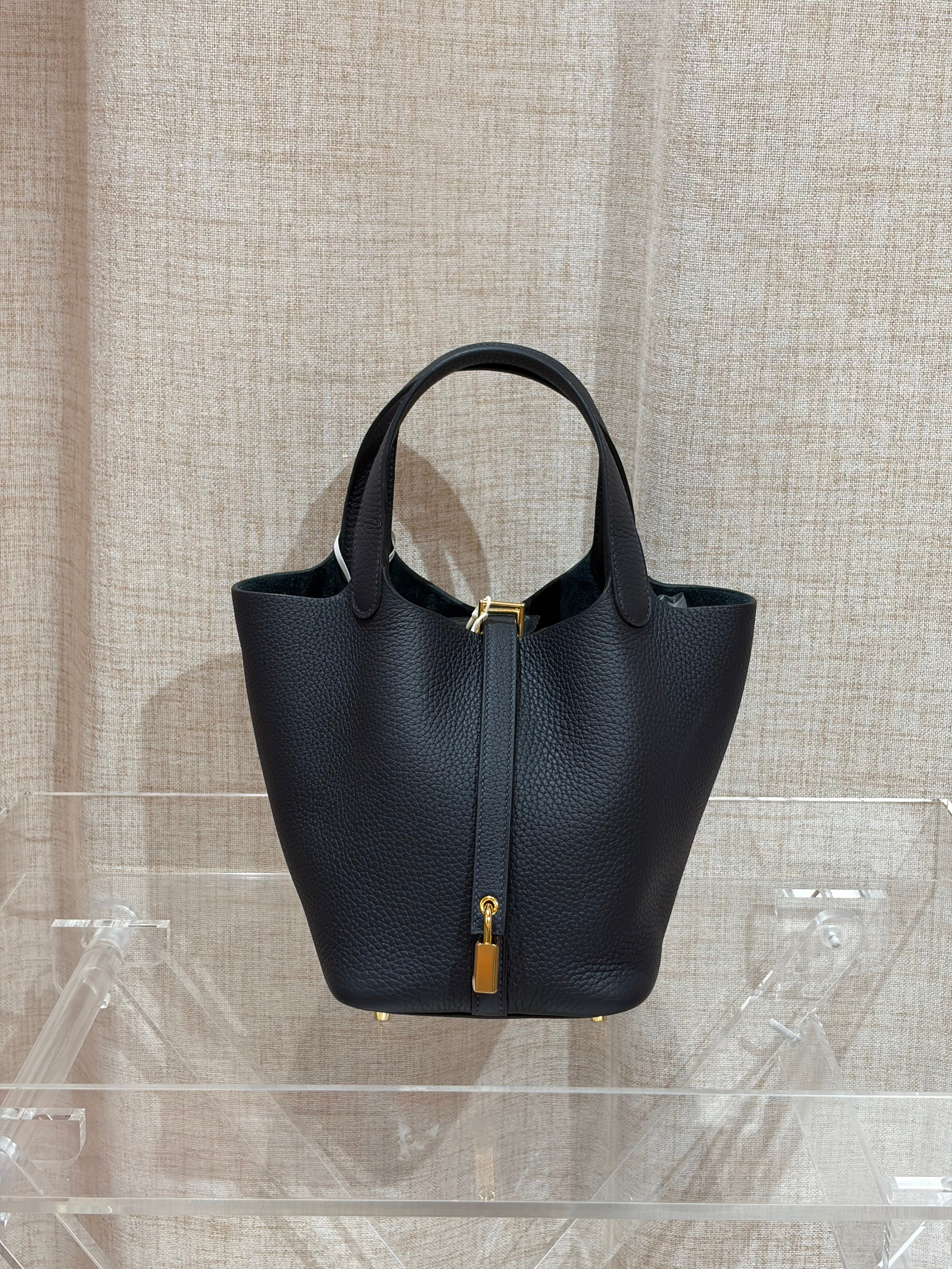 [New] Hermès Picotin 18 Caban TC CC