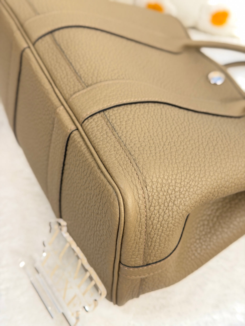 [Unused] Hermès Garden Party 30 Beige Marfa Negonda