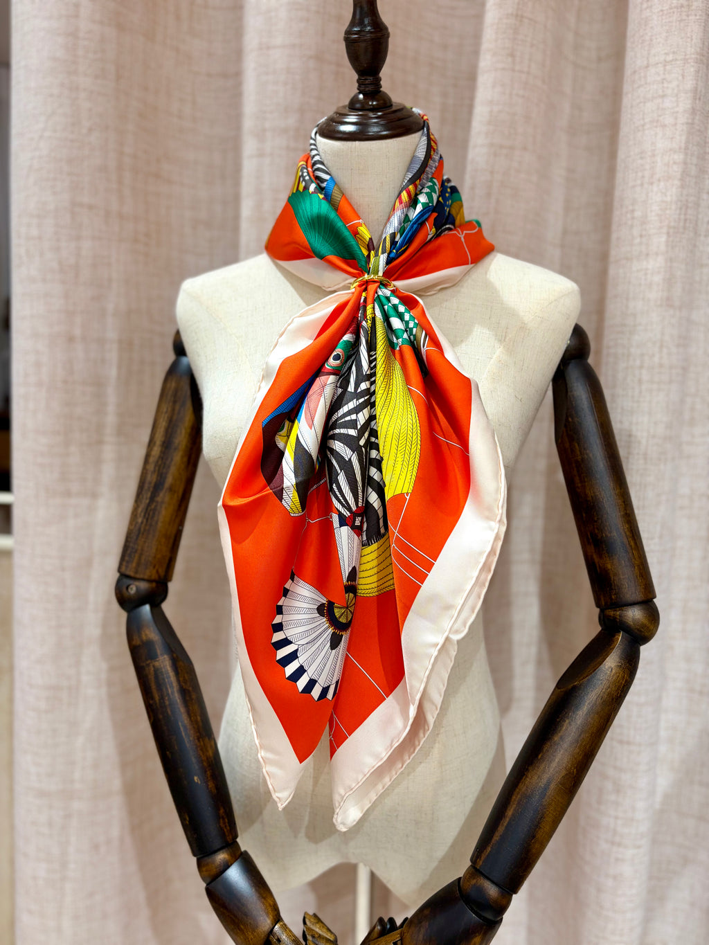 [New] Hermès Scarf 90 Silk