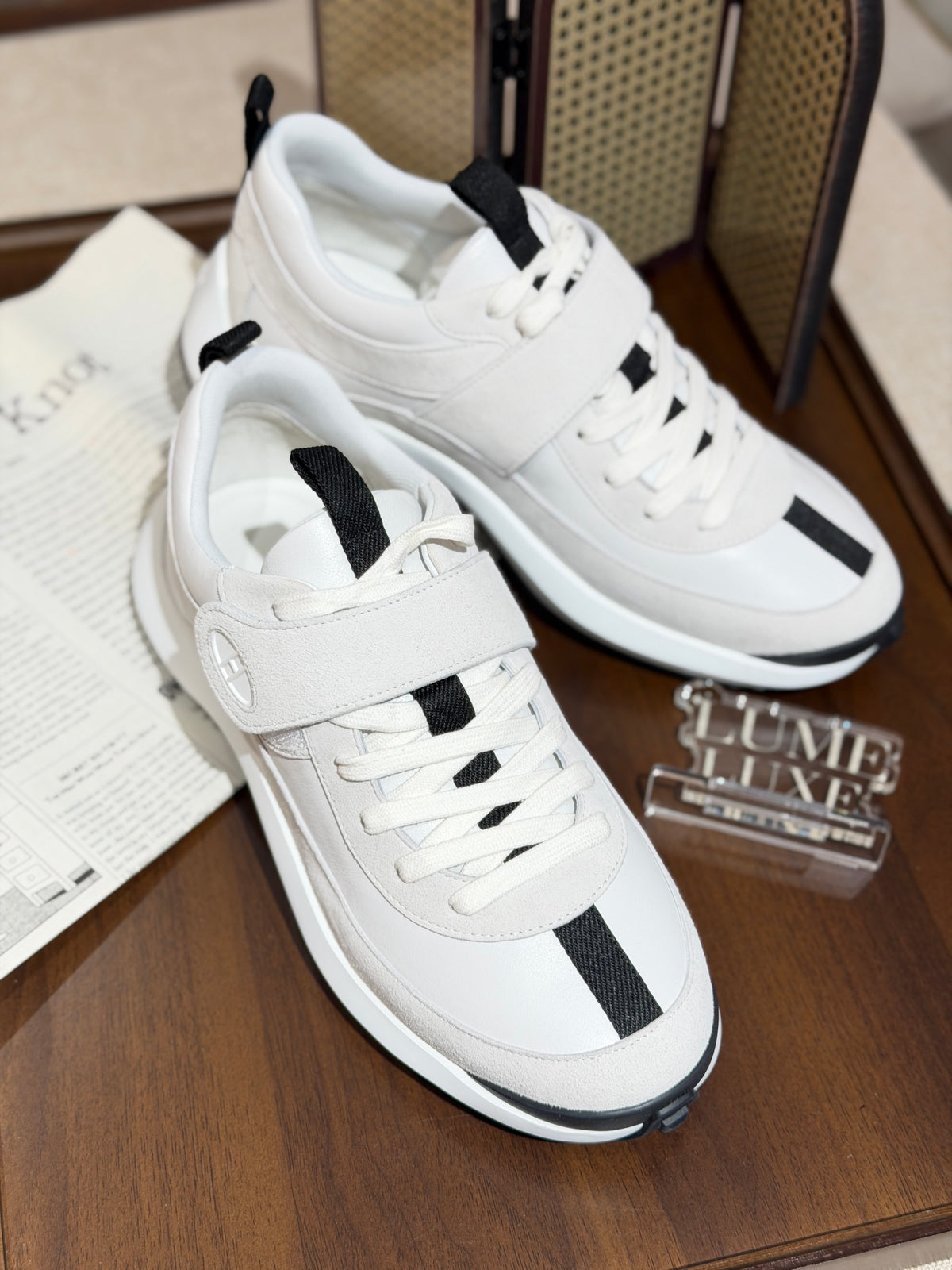 [New] Hermès Loop Sneaker Blanc 39.5