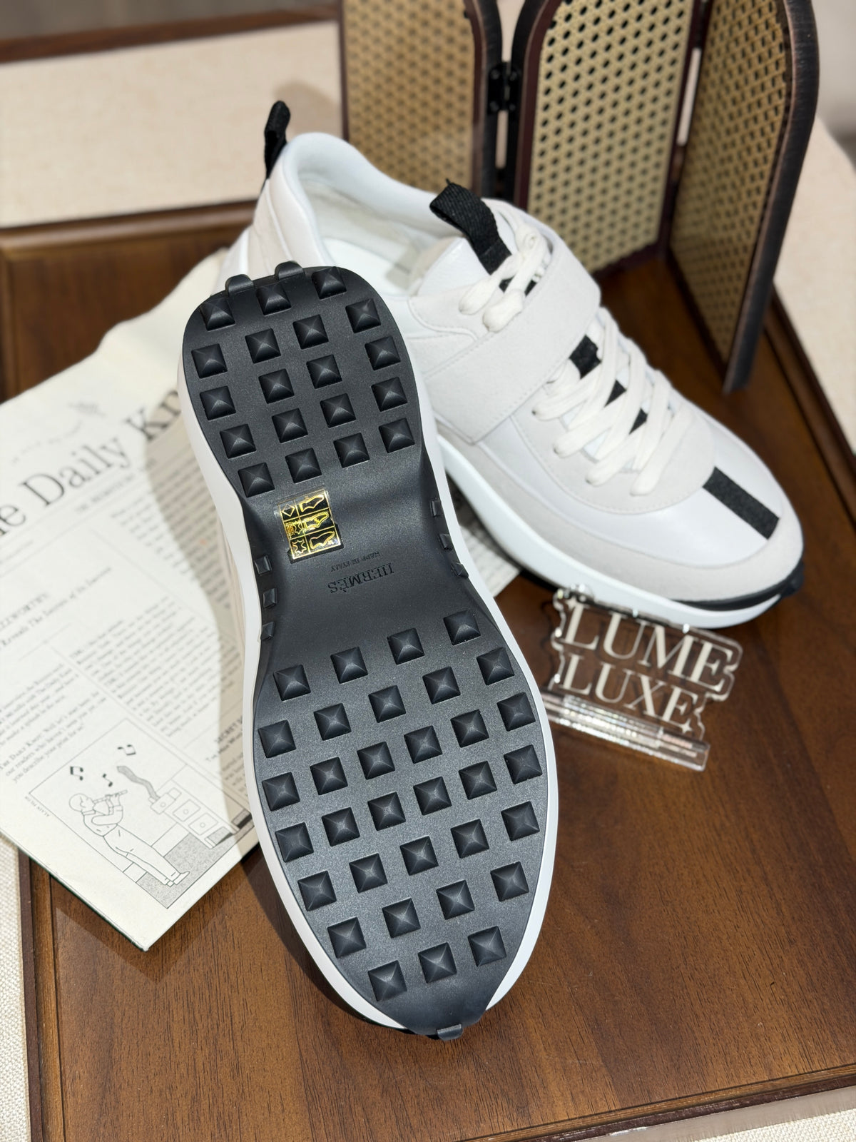 [New] Hermès Loop Sneaker Blanc 39.5