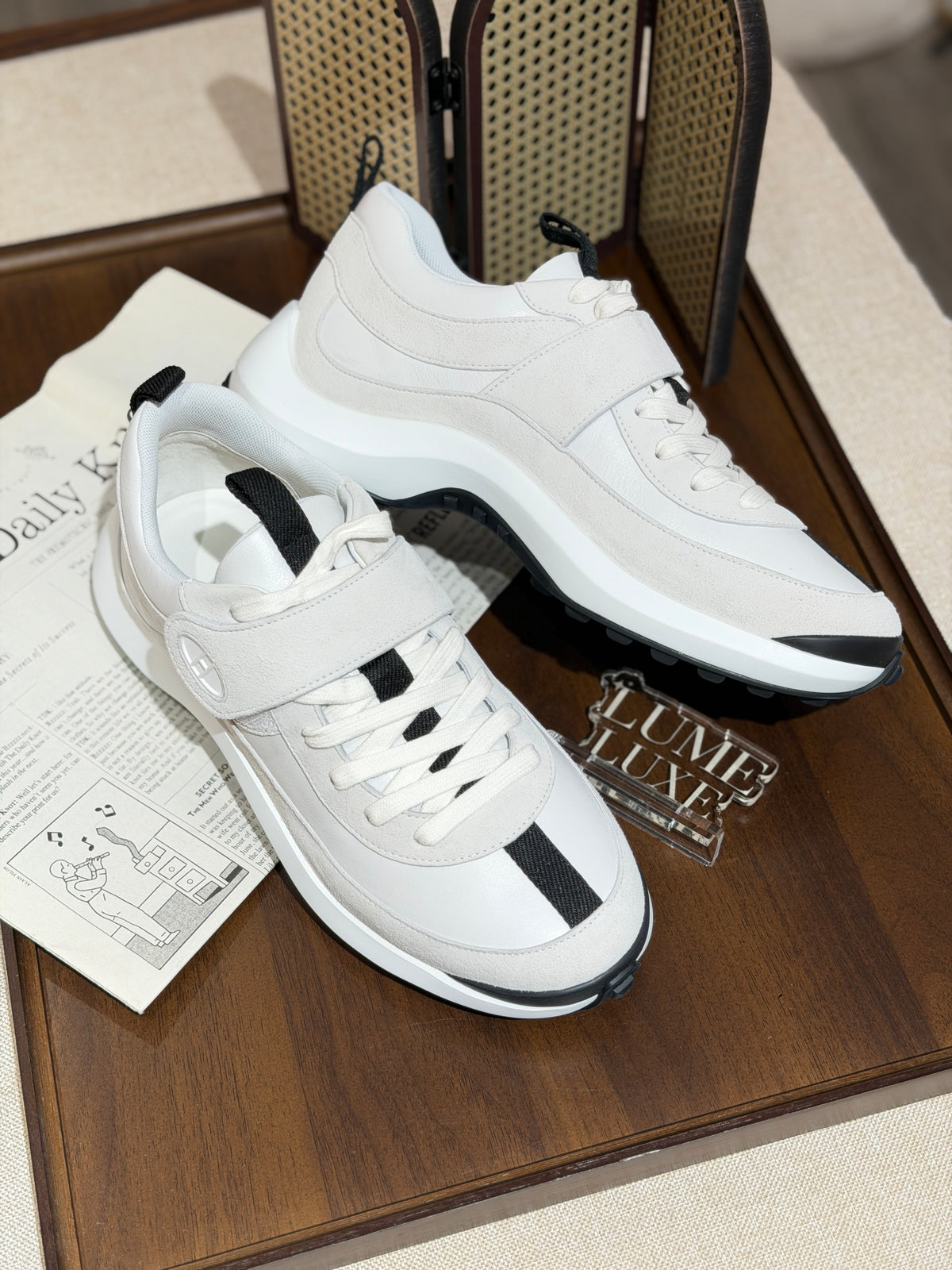 [New] Hermès Loop Sneaker Blanc 39.5