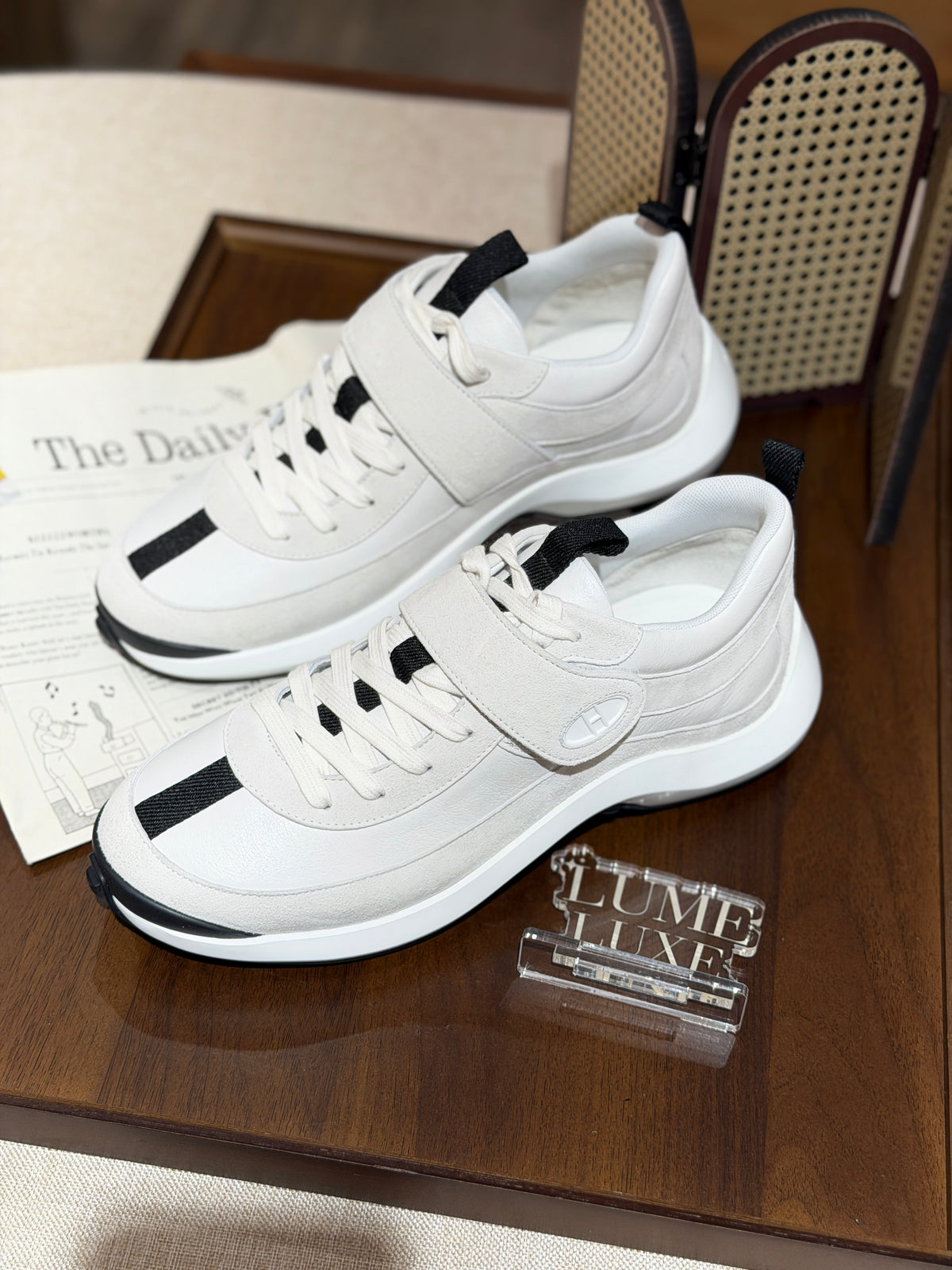 [New] Hermès Loop Sneaker Blanc 39.5