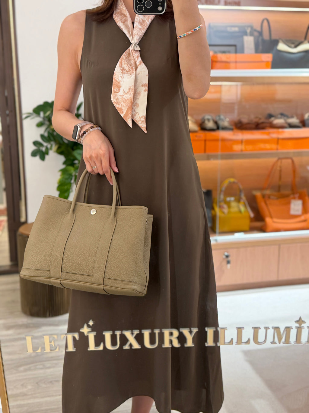 [Unused] Hermès Garden Party 30 Beige Marfa Negonda