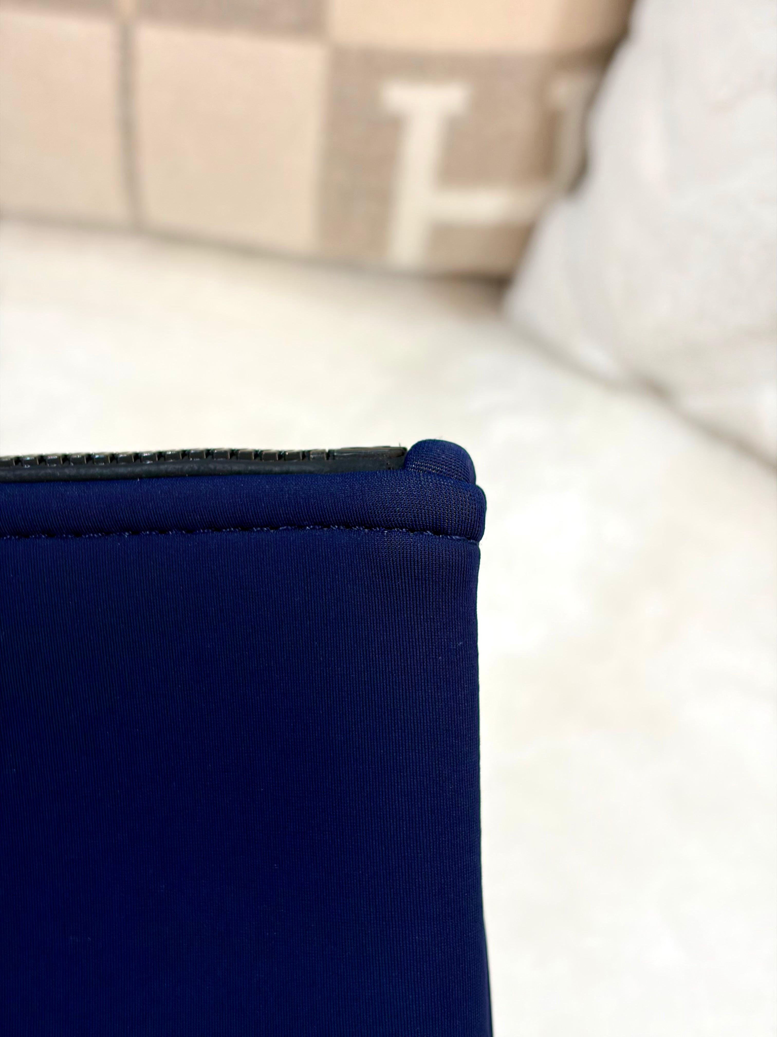 [Preloved] Hermès Neobain case Bleu Marine, small model