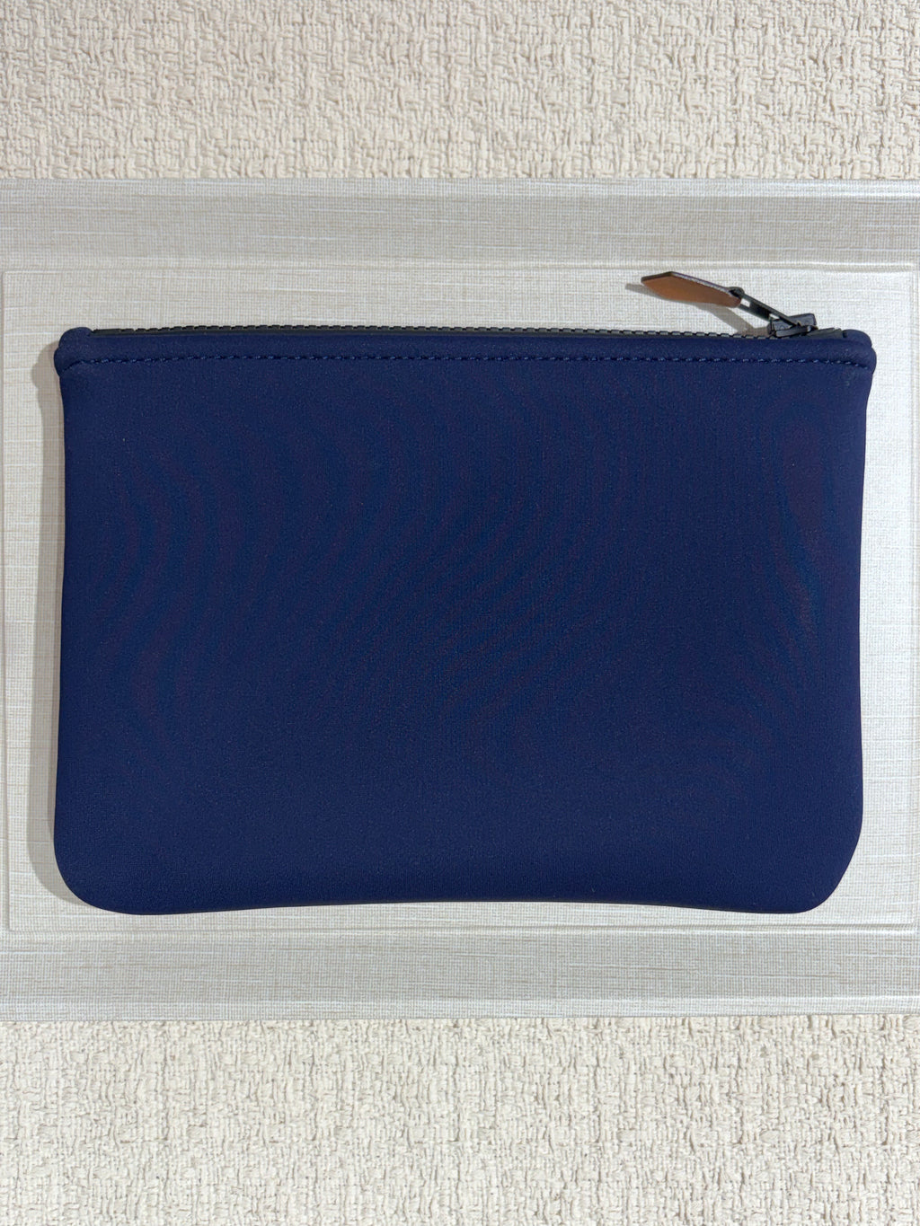 [Preloved] Hermès Neobain case Bleu Marine, small model