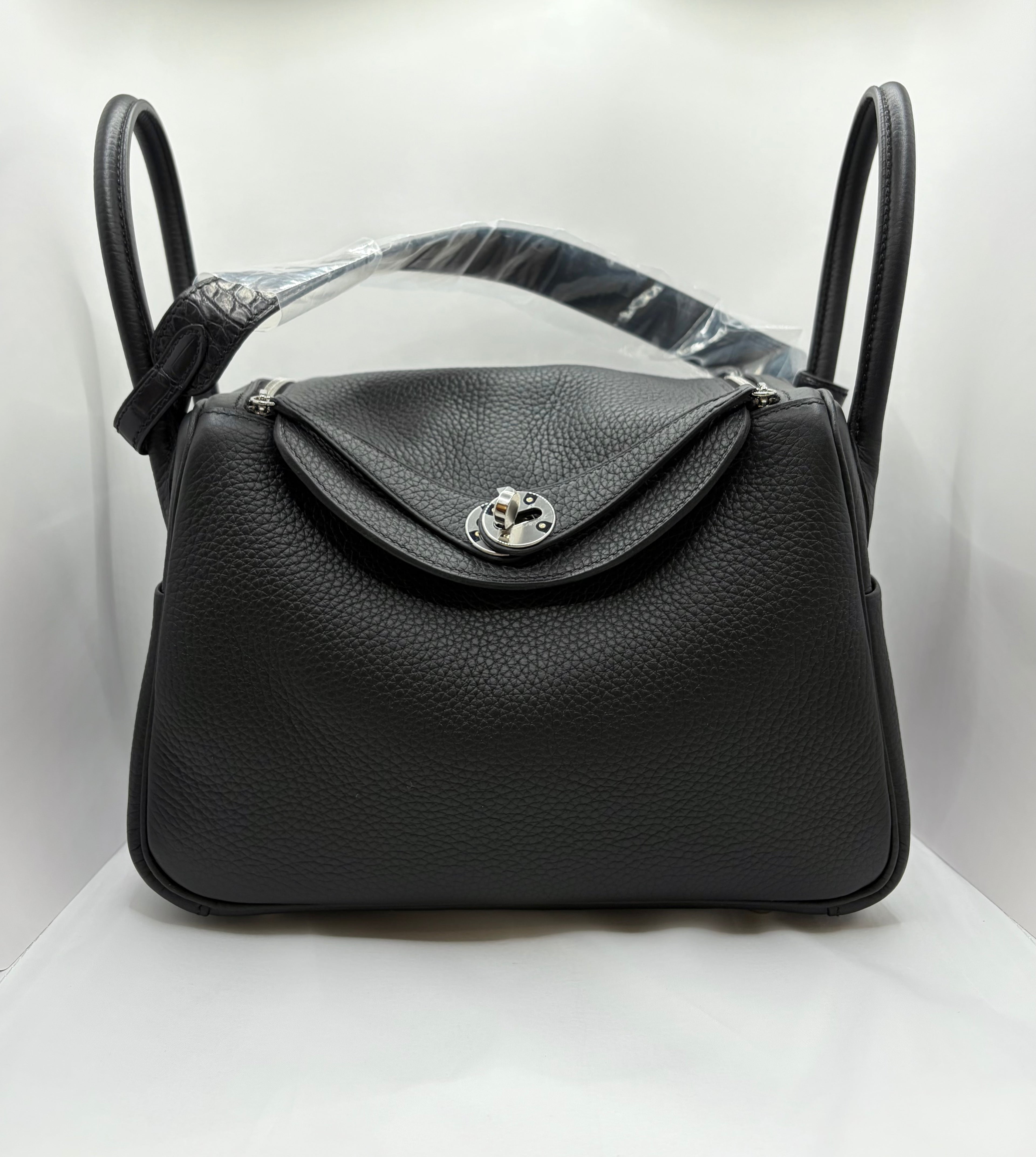[New] Hermès Lindy 26 Touch Black TC/Nico CK
