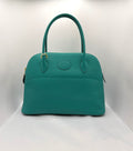 [Preloved] Hermès Bolide 27 Bleu Paon Epsom CC