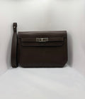 [Preloved] Hermès Kelly Depeches 25 Ebene Barenia CK