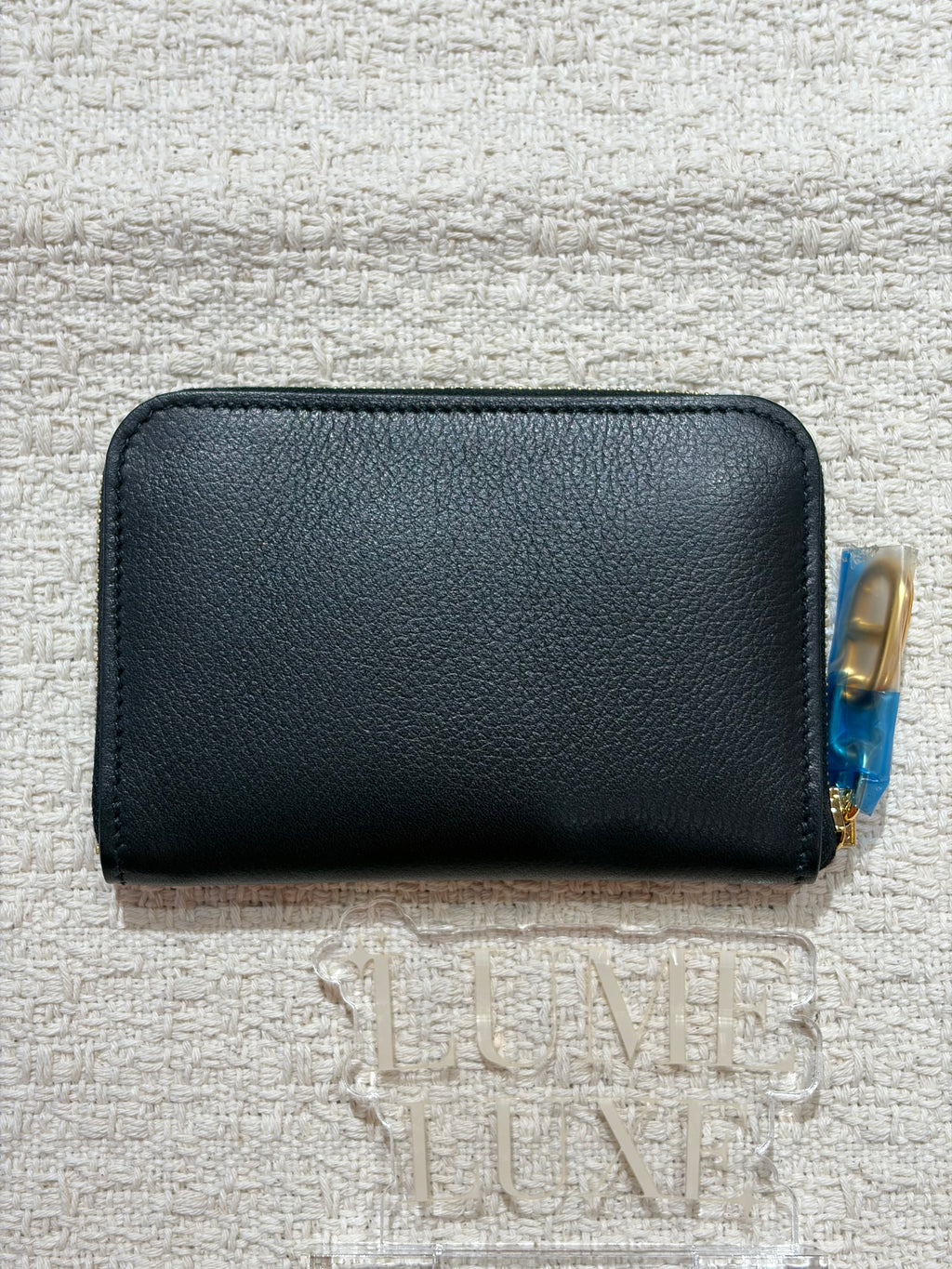 [New] Hermès Zipengo Compact Chaine d' Ancre Black Evercolor CC
