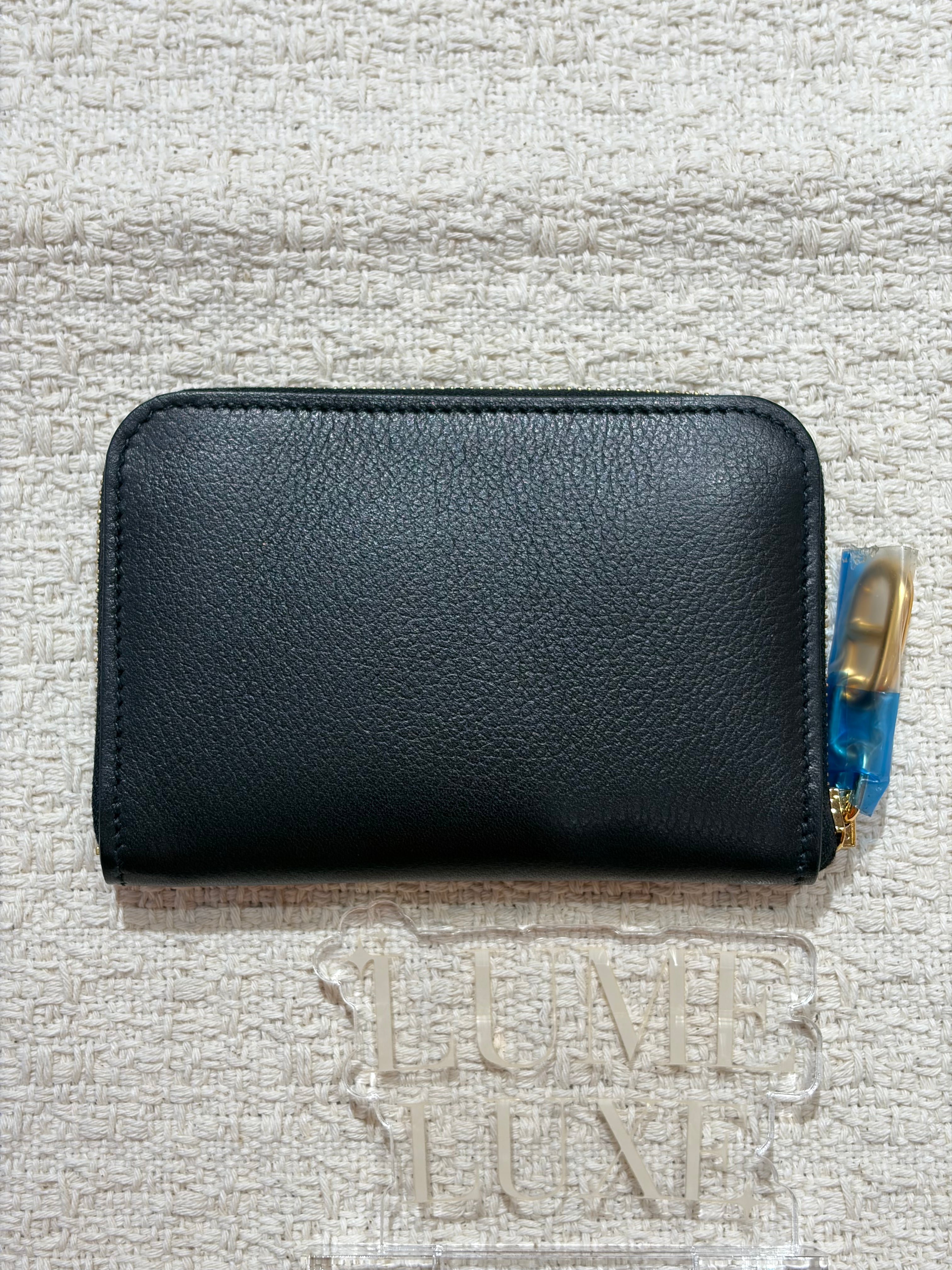 [New] Hermès Zipengo Compact Chaine d' Ancre Black Evercolor CC