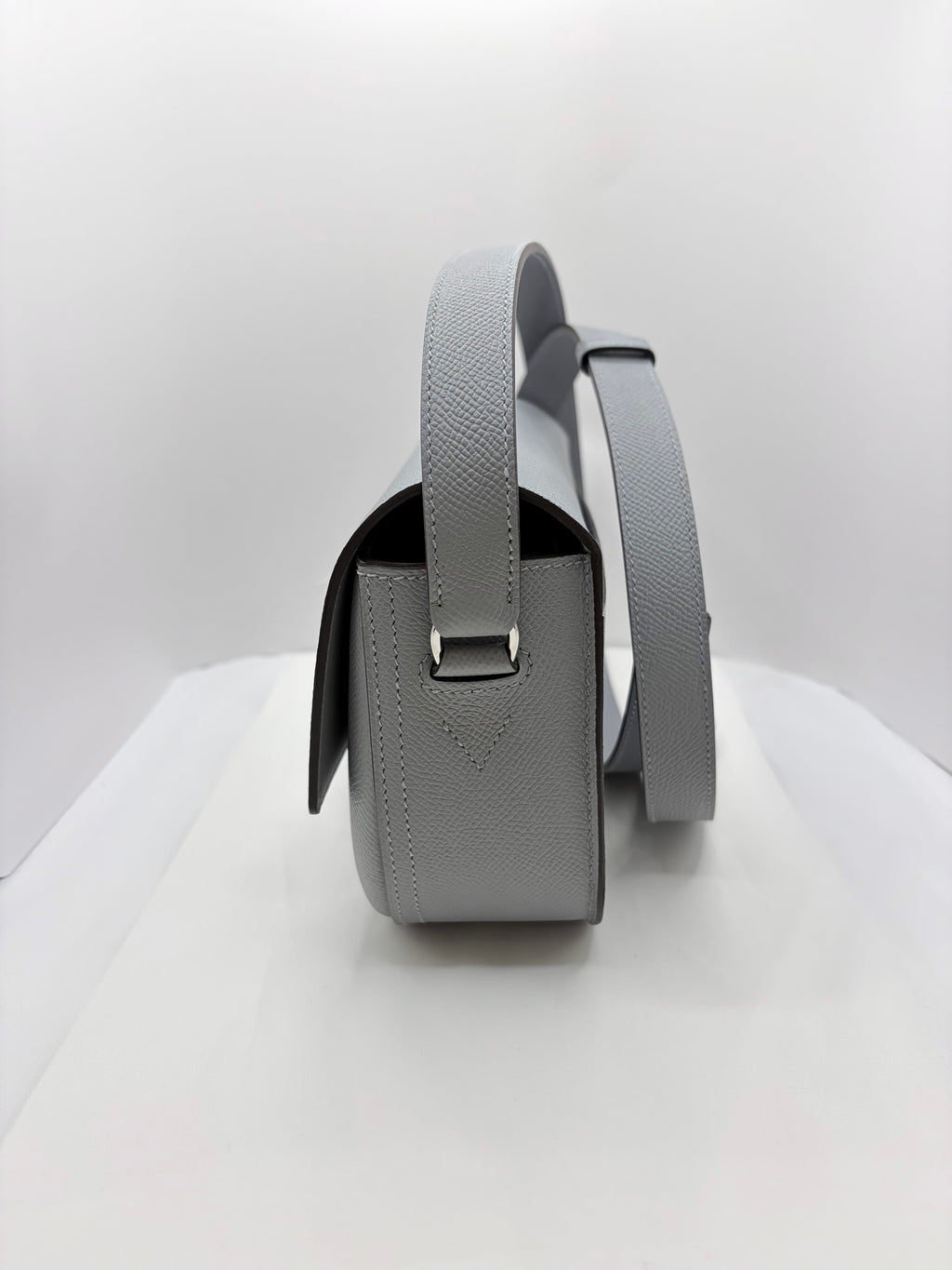 [New] Hermès Della Cavalleria Elan Gris Pantin Epsom CK