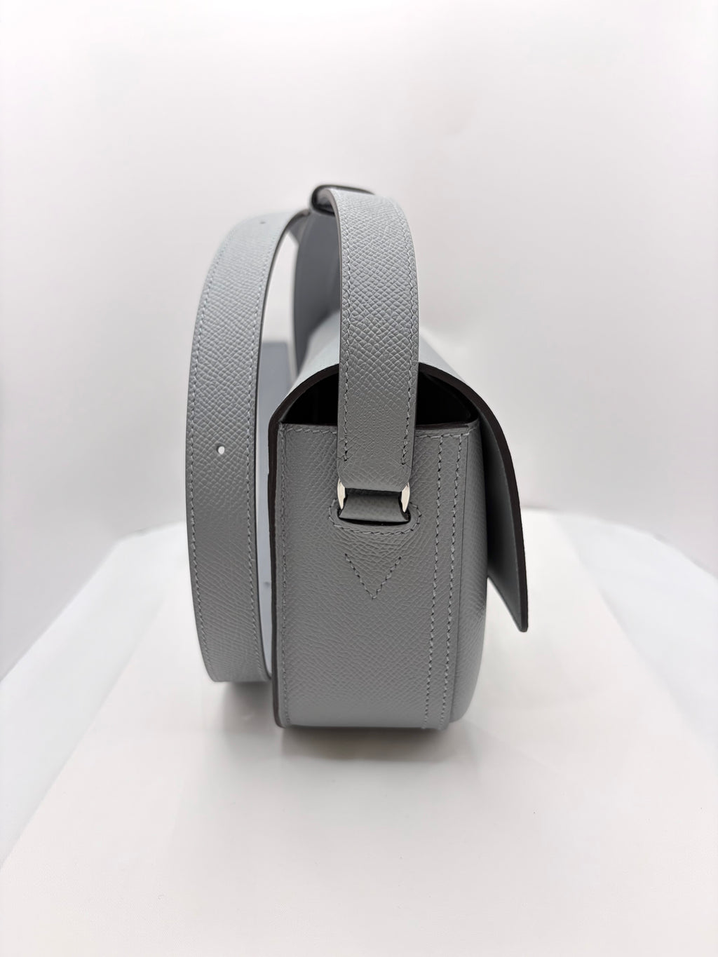 [New] Hermès Della Cavalleria Elan Gris Pantin Epsom CK