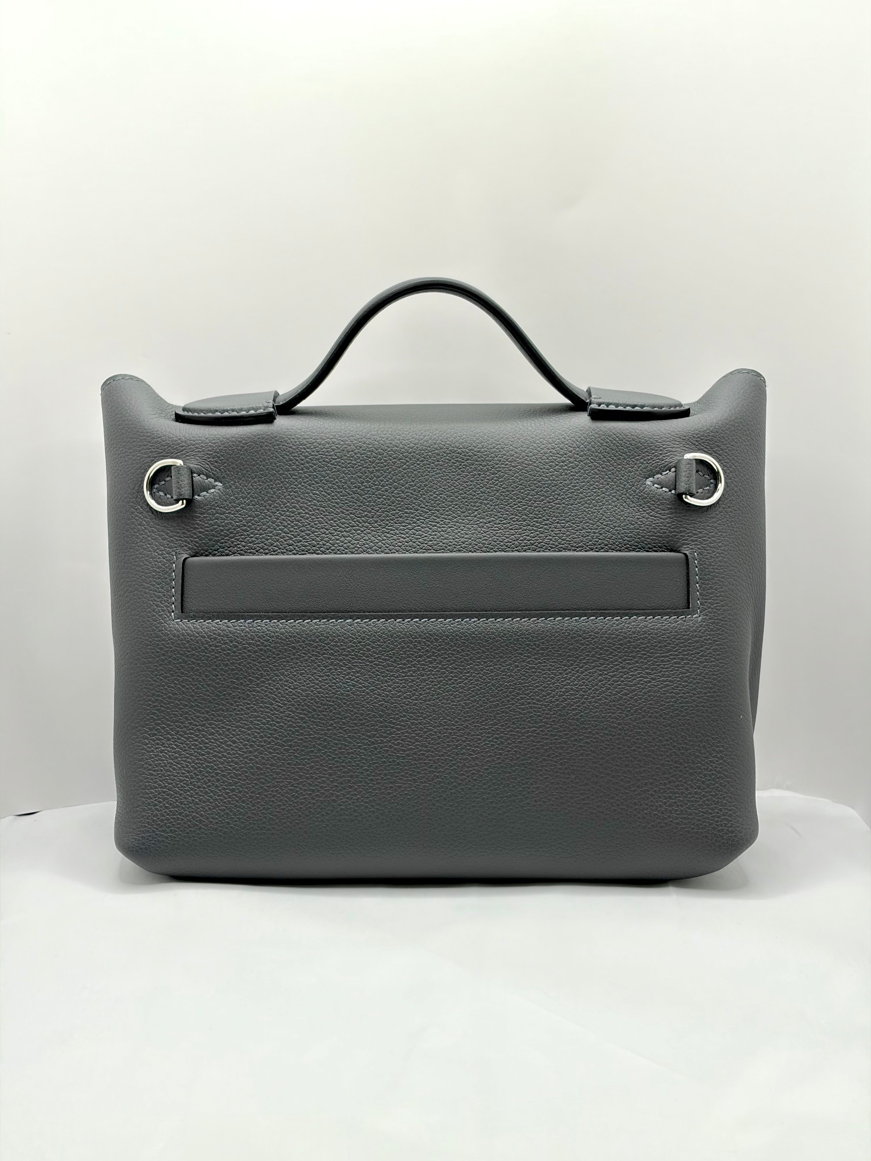 [New] Hermès 24/24-21 Gris Misty Evercolor CK
