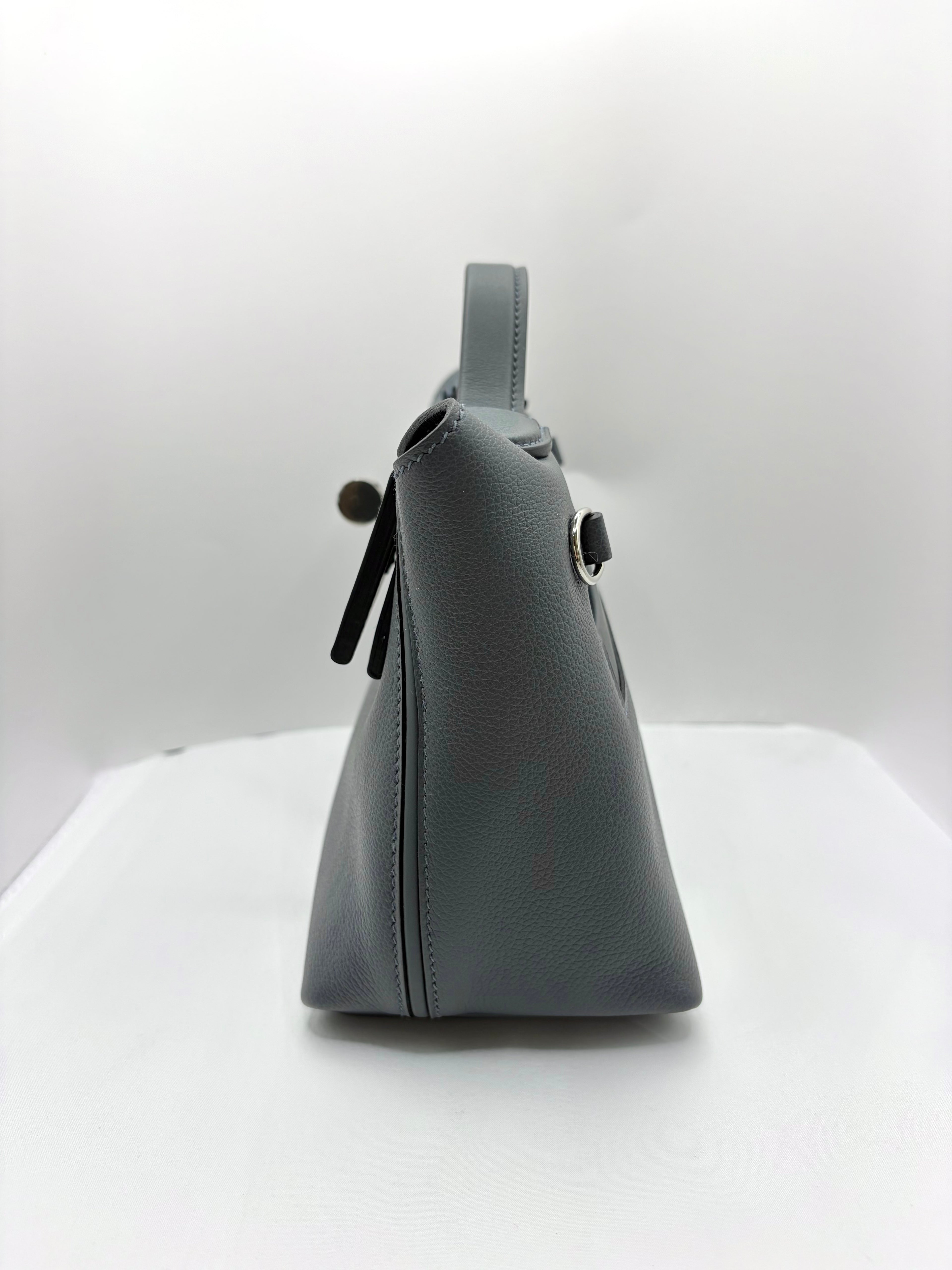 [New] Hermès 24/24-21 Gris Misty Evercolor CK