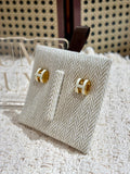 [New] Hermès Mini Pop H Earrings Craie Gold