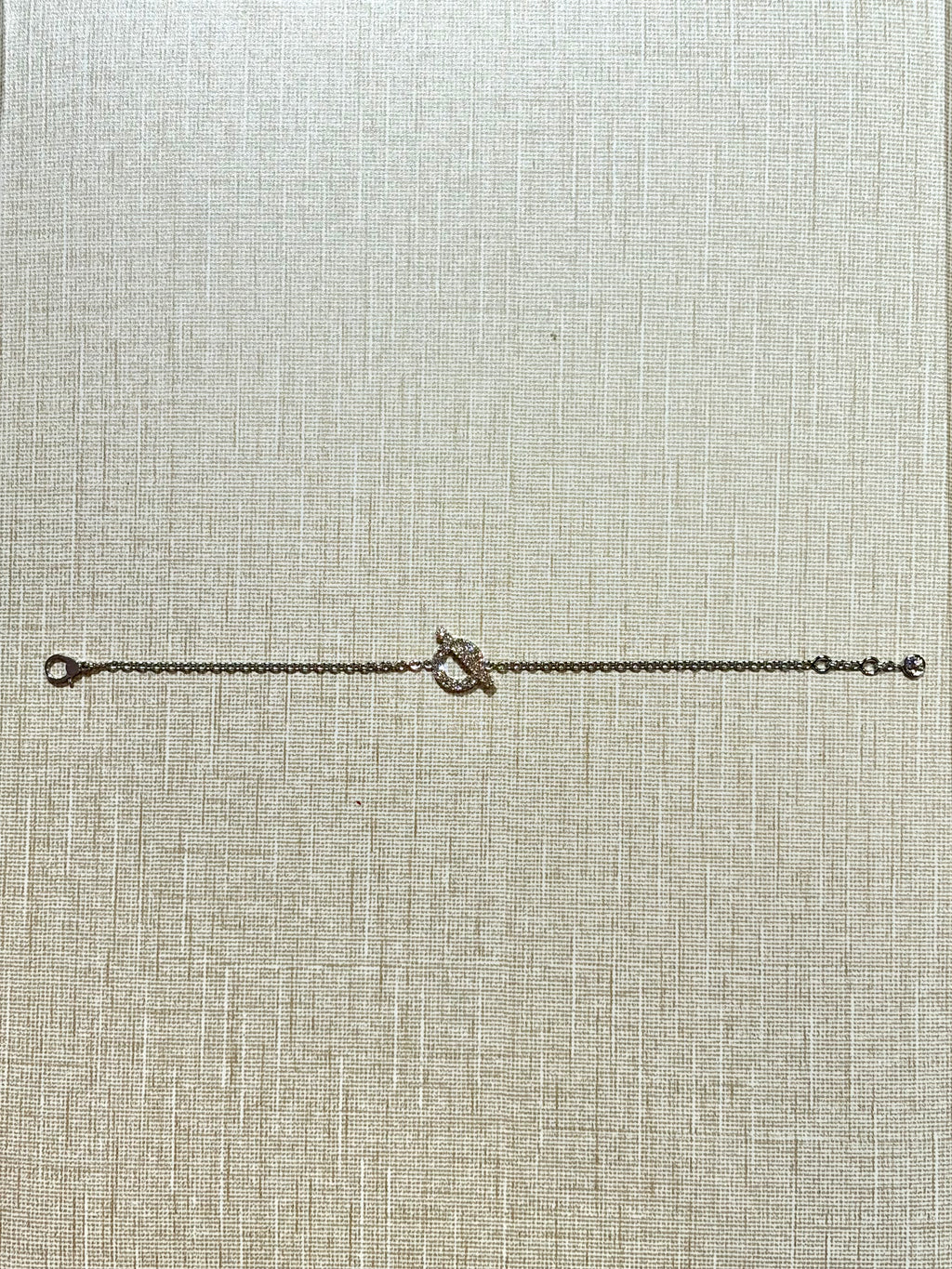 [New] Hermès Finesse Bracelet White Gold SH