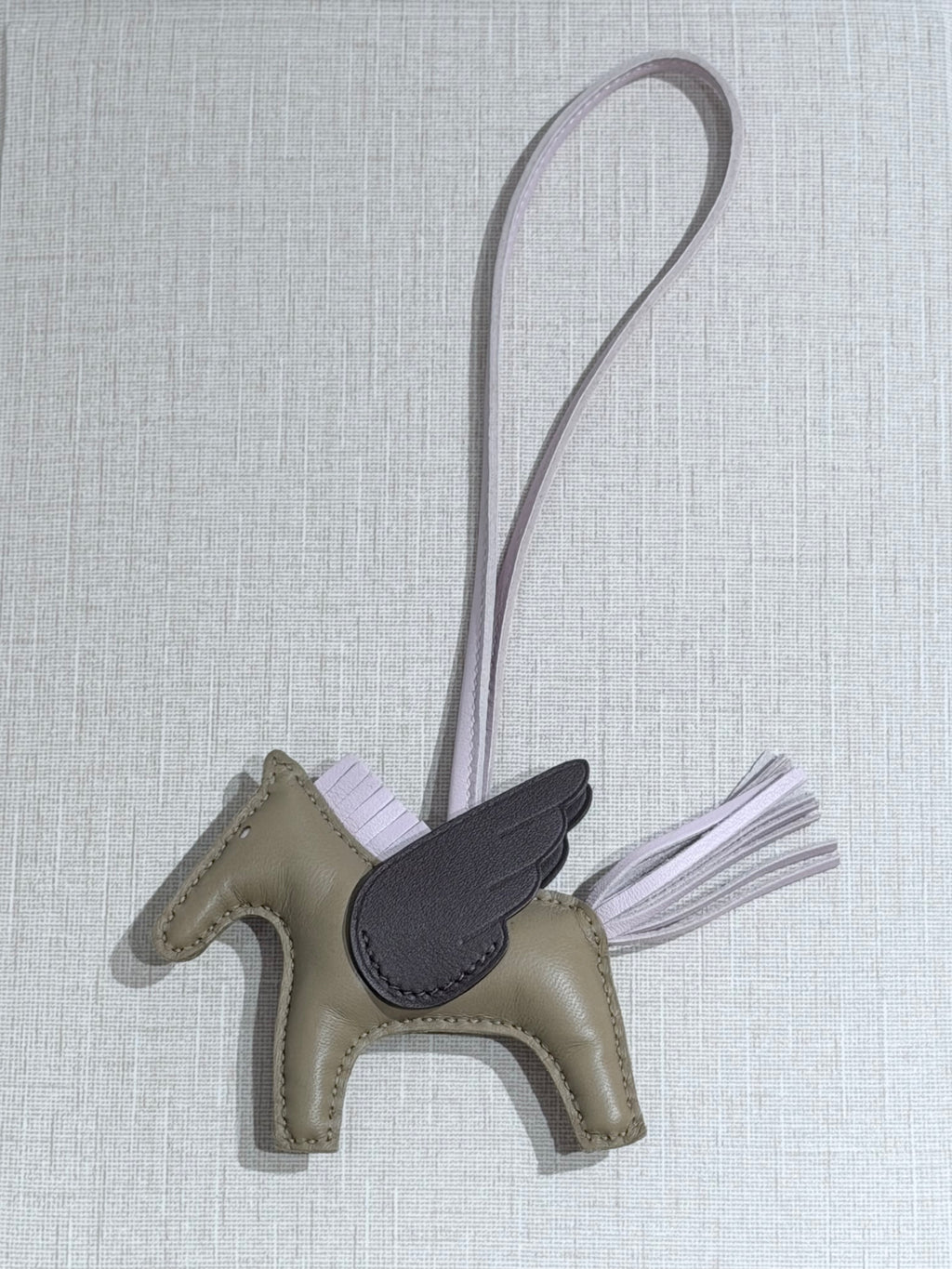 [New] Hermès Rodeo Pegase Beige Marfa/Mauve Pale/Moka PM
