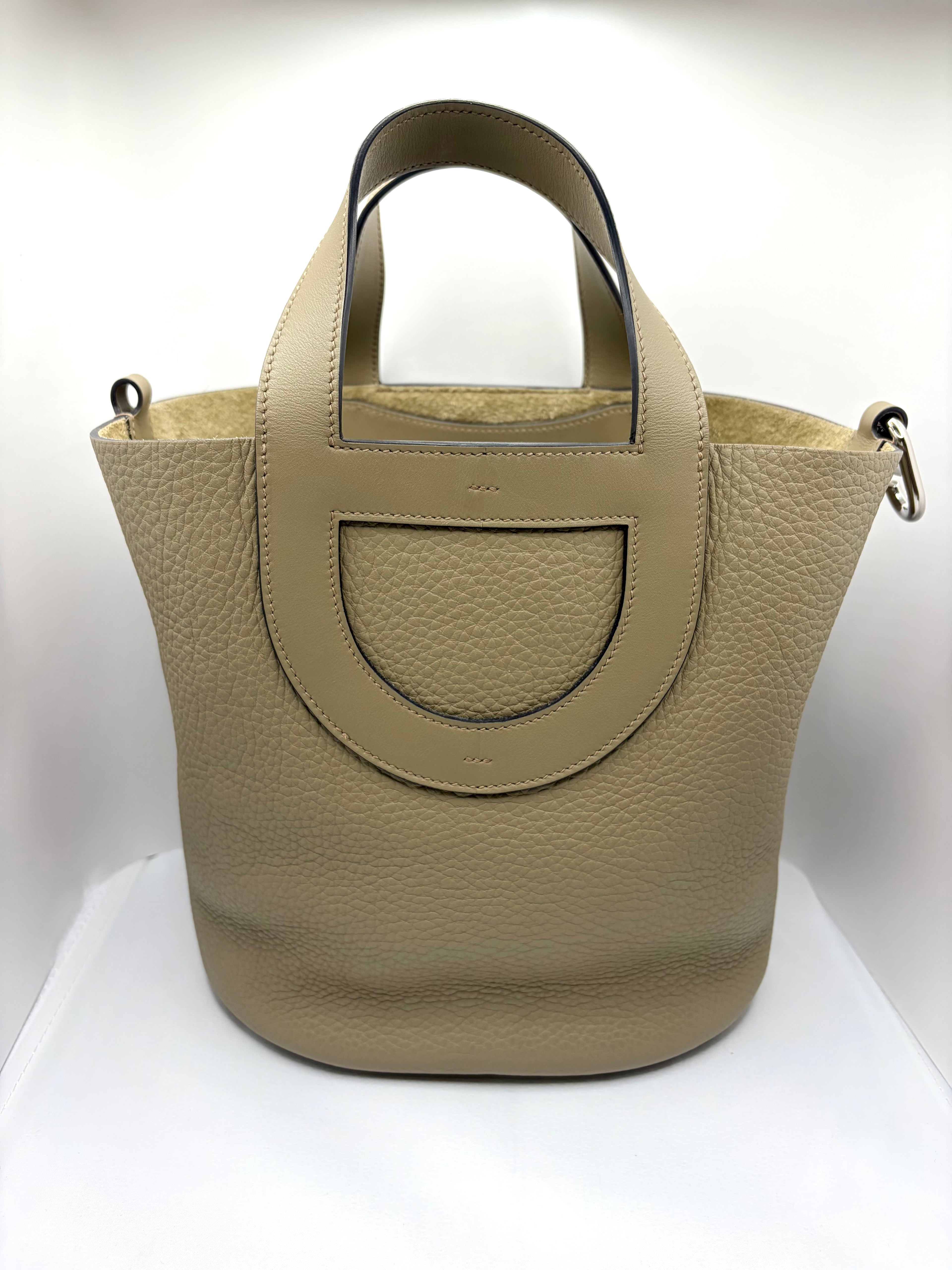 [Preloved] Hermès In-The-Loop 23 Beige Marfa TC CK