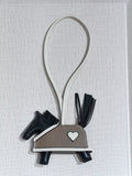 [New] Hermès Rodeo Coeur Black/Craie/Etoupe/Black PM