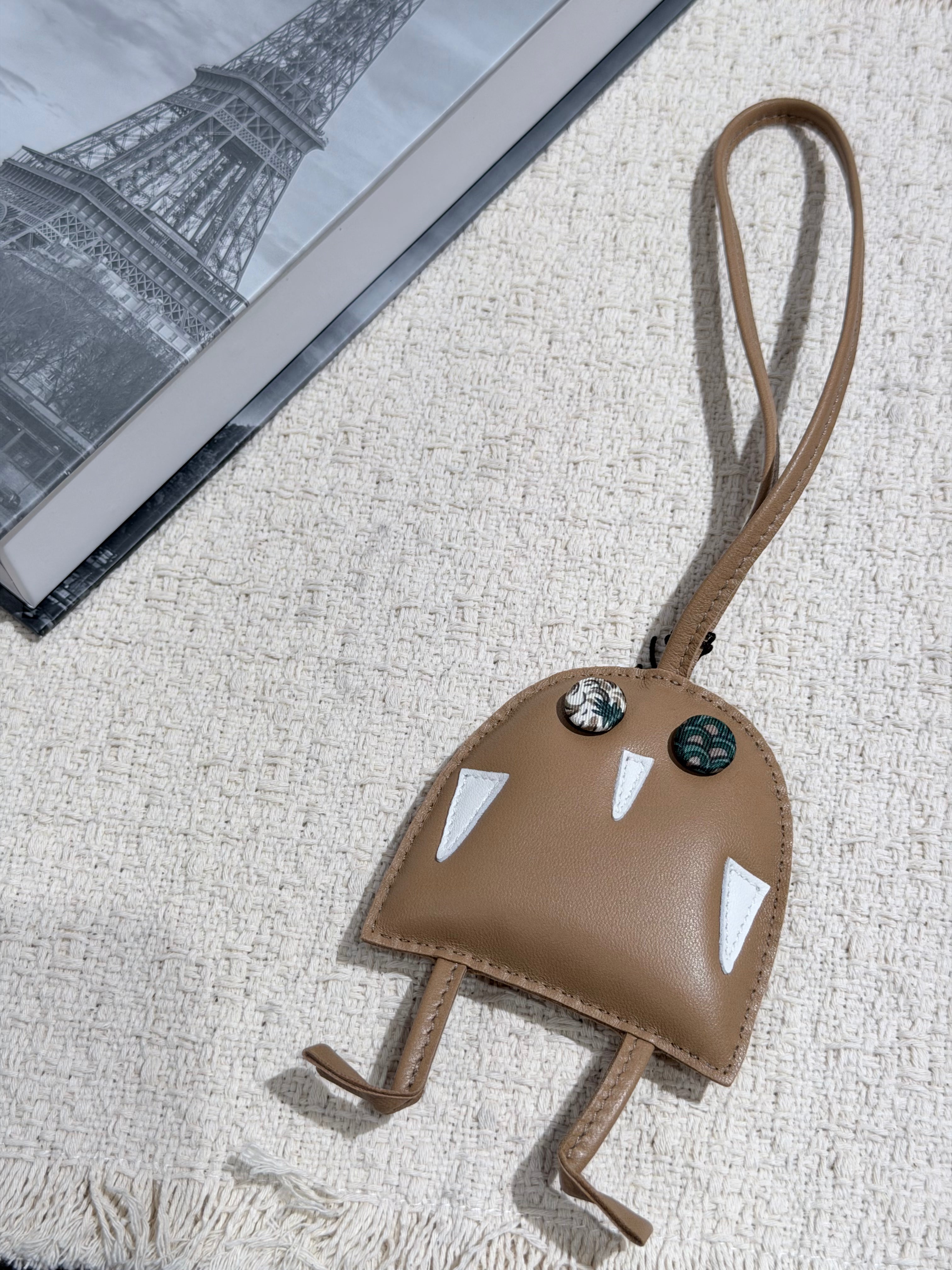 [New] Hermès Petit H Hibouton Charm