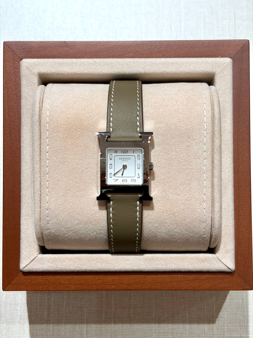 [New] Hermès Heure H watch, Small model, 25 mm