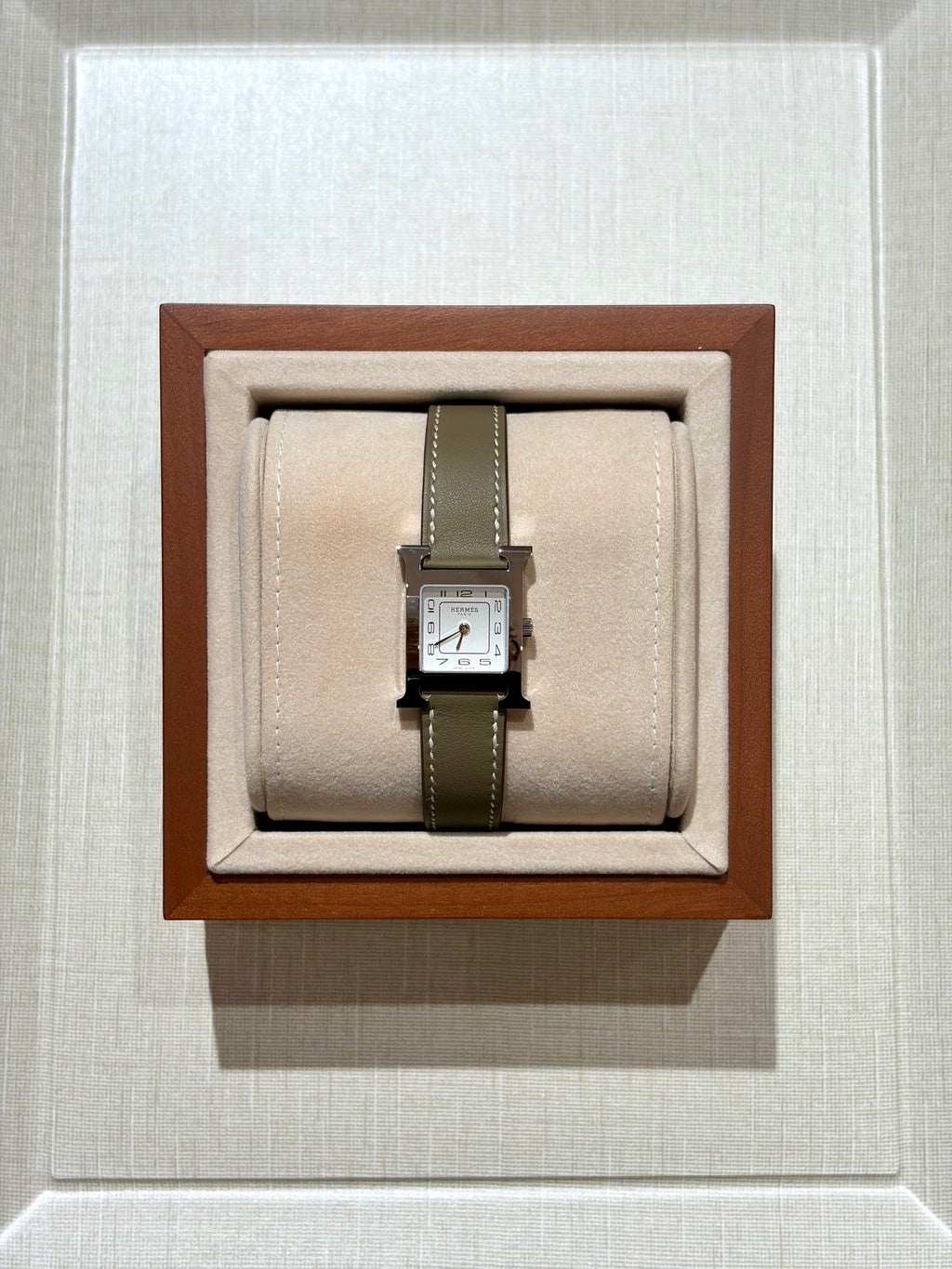 [New] Hermès Heure H watch, Small model, 25 mm