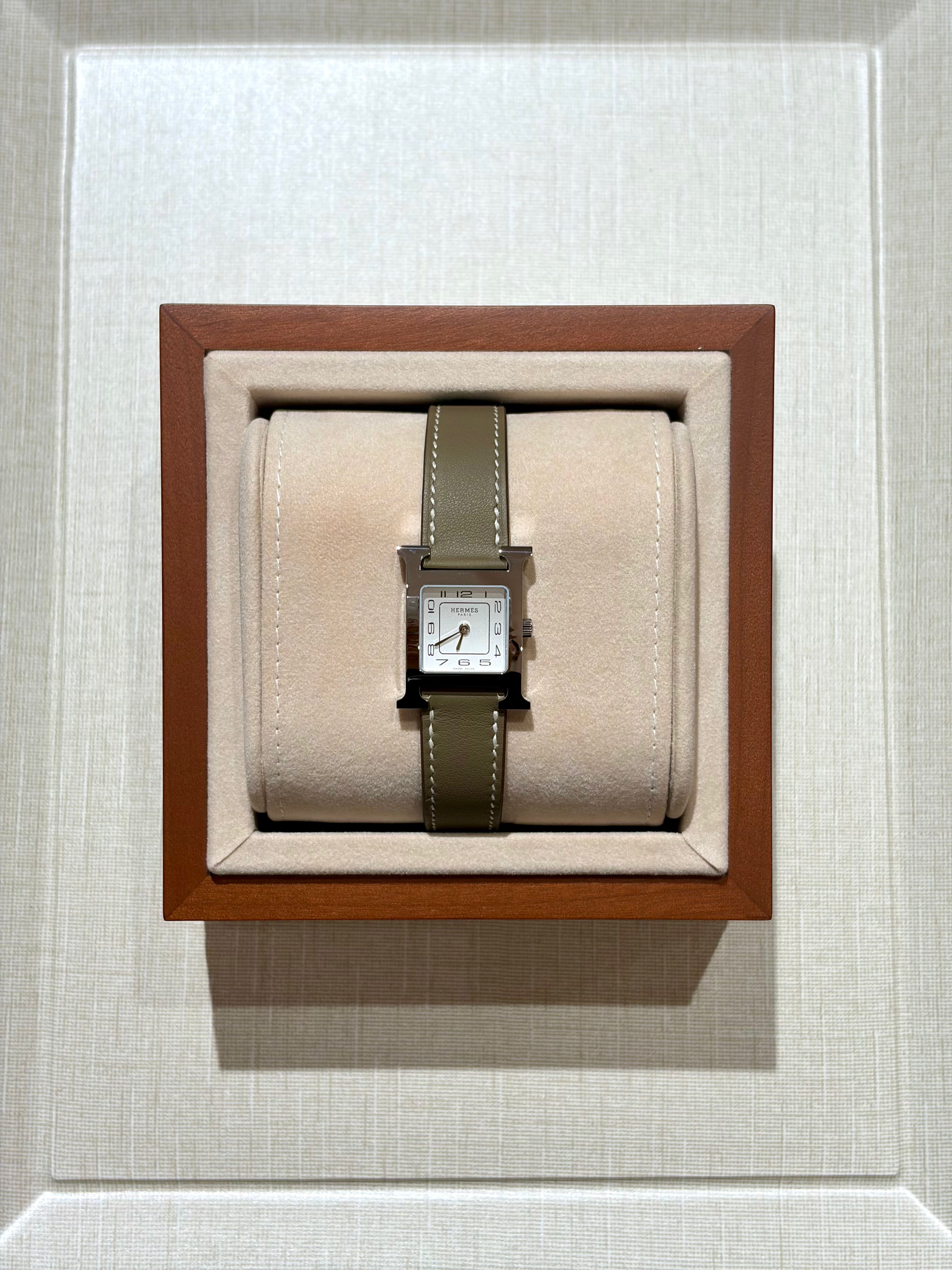 [New] Hermès Heure H watch, Small model, 25 mm