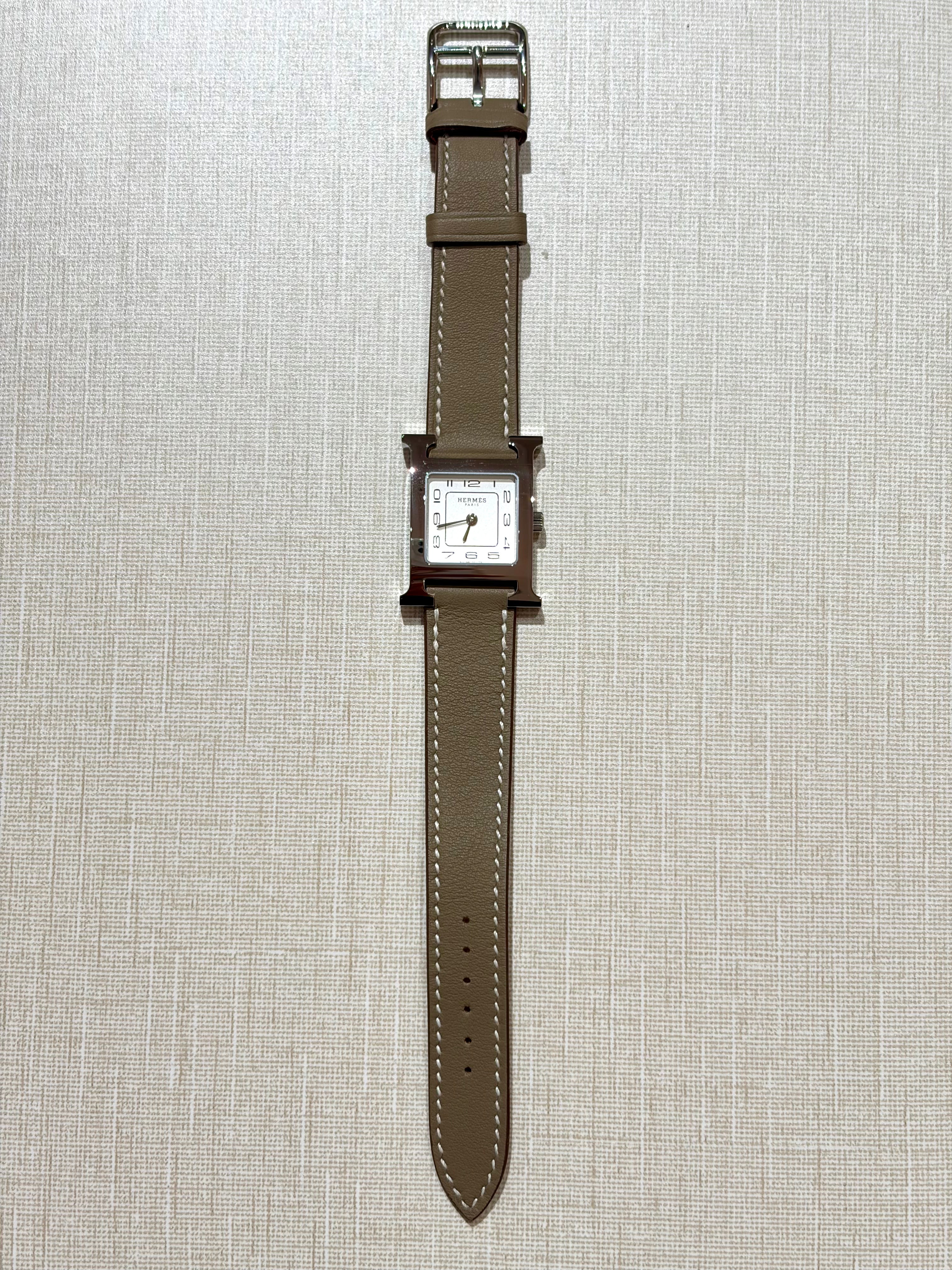[New] Hermès Heure H watch, Small model, 25 mm