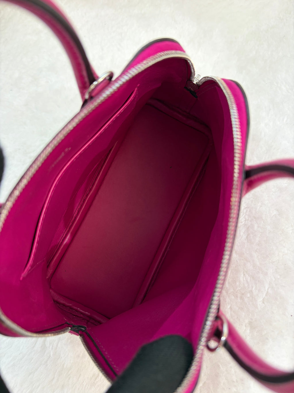[Preloved] Hermès Mini Bolide Rose Purple Evercolor CK