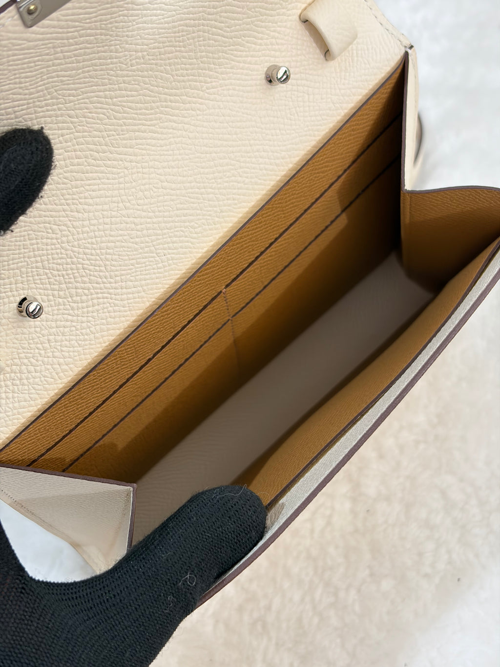 [Unused] Hermès Clic 16 WOC Nata/Biscuit Mysore CK