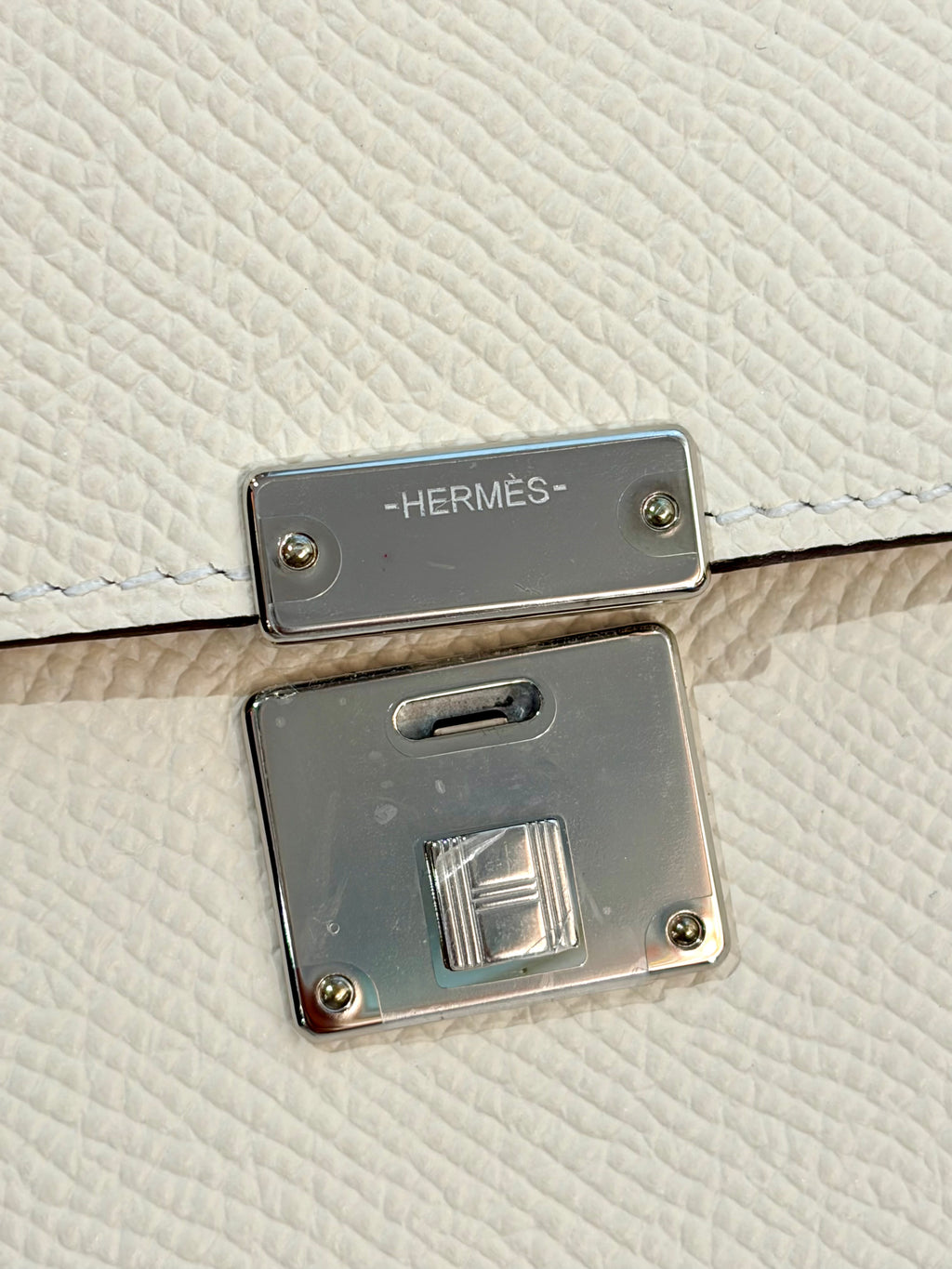 [Unused] Hermès Clic 16 WOC Nata/Biscuit Mysore CK