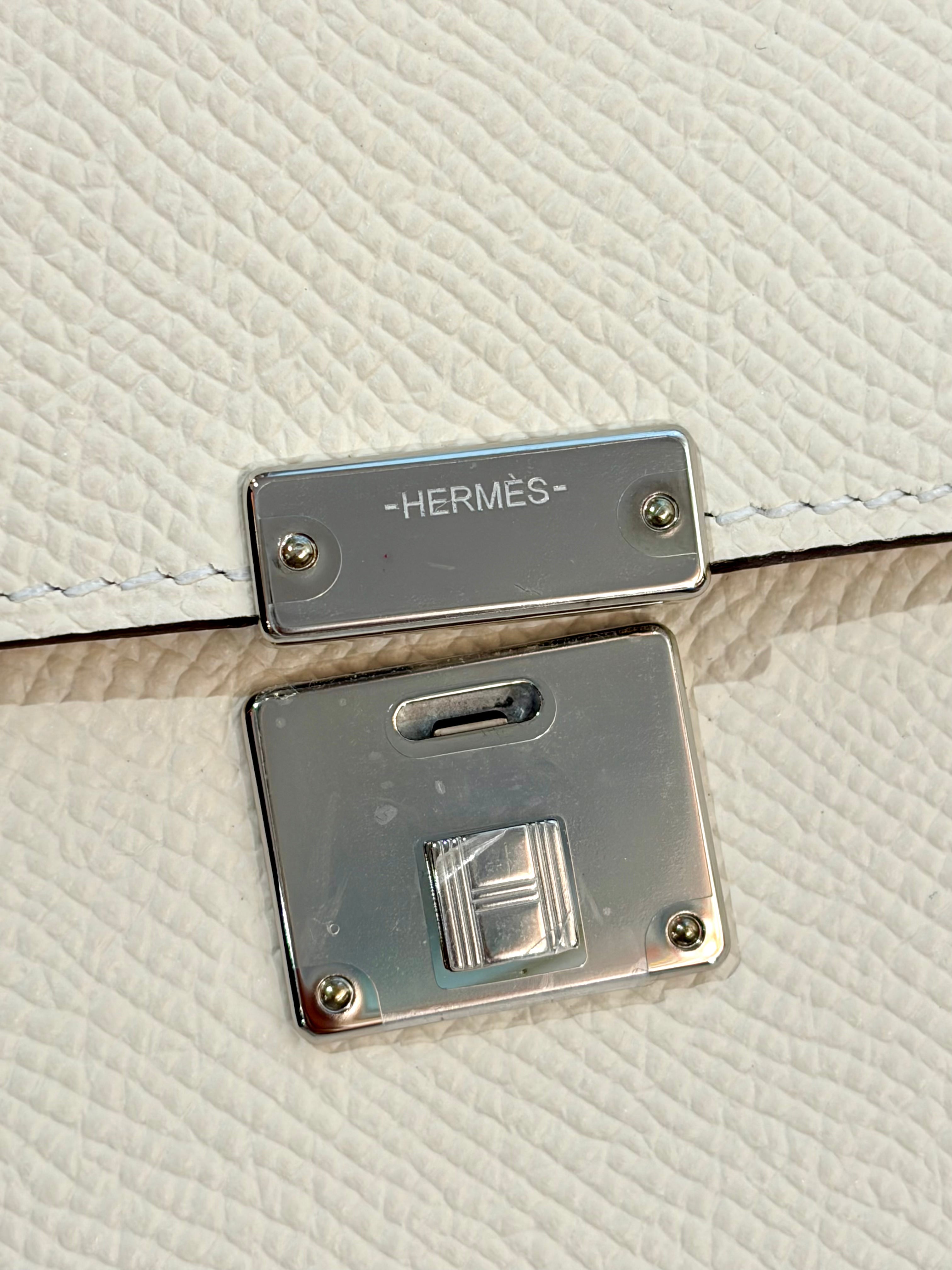 [Unused] Hermès Clic 16 WOC Nata/Biscuit Mysore CK