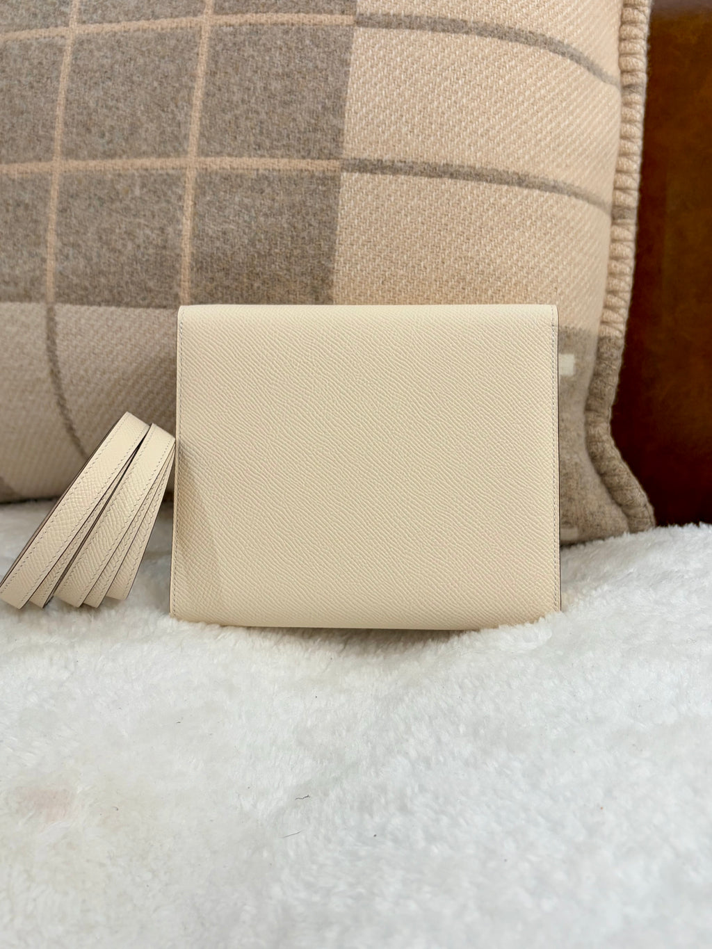 [Unused] Hermès Clic 16 WOC Nata/Biscuit Mysore CK