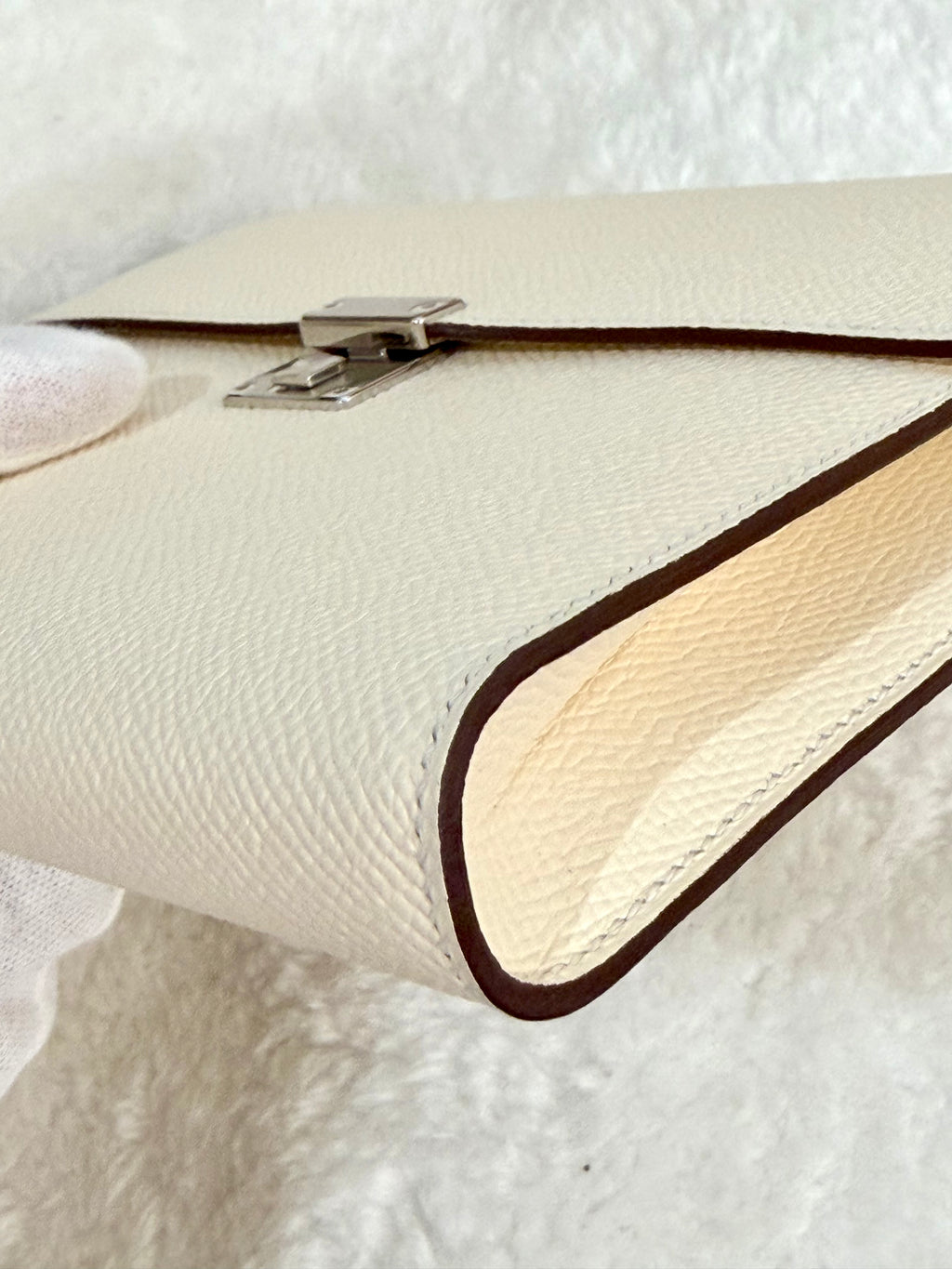 [Unused] Hermès Clic 16 WOC Nata/Biscuit Mysore CK