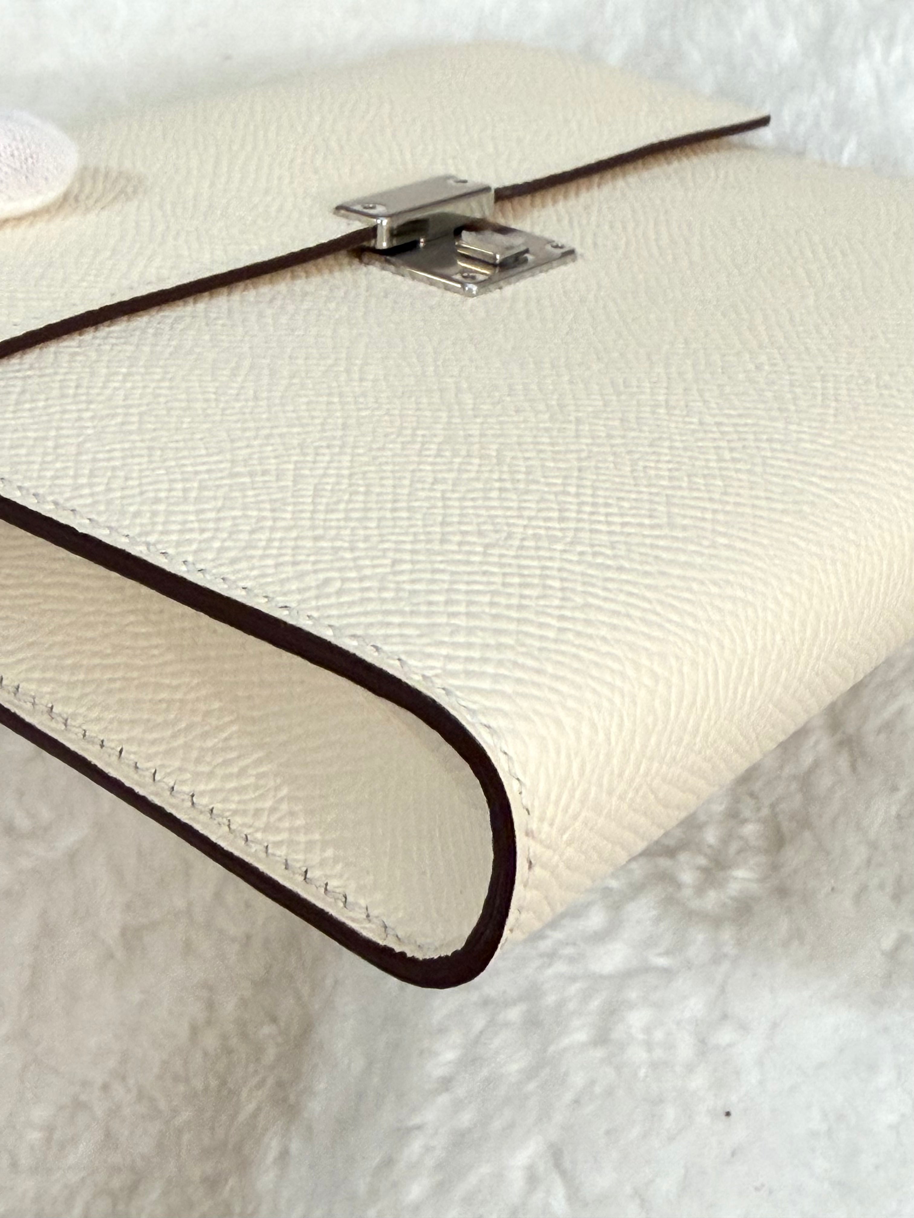 [Unused] Hermès Clic 16 WOC Nata/Biscuit Mysore CK