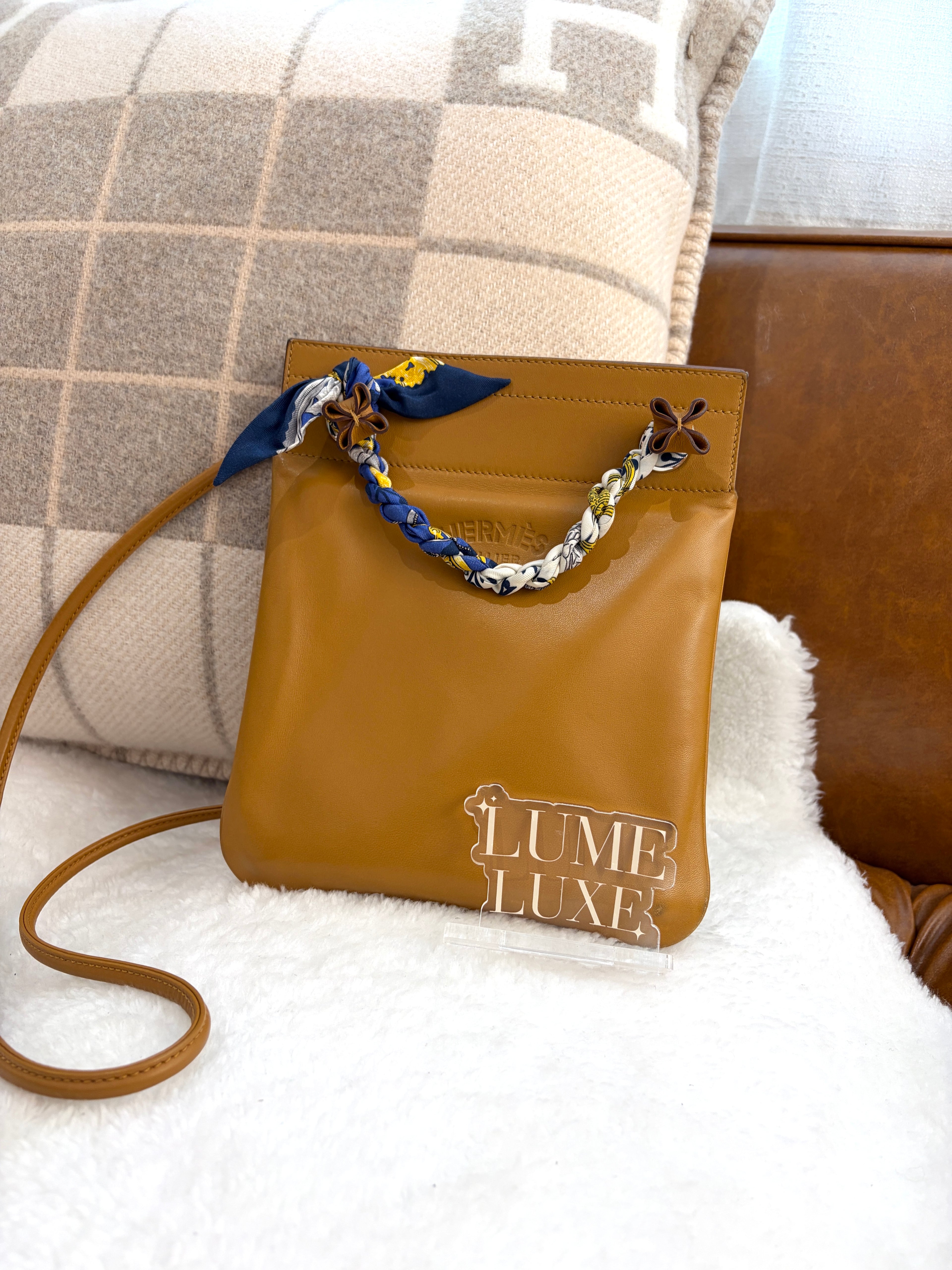 [Preloved] Hermès Mini Aline Sesame Swift