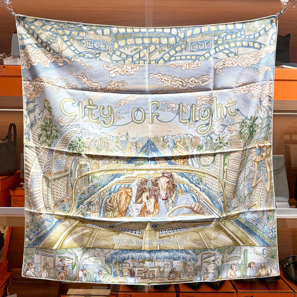 [New] Hermès Scarf 90 Silk