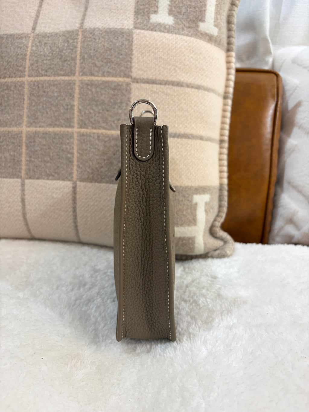 [New] Hermès Evelyne 16 Etoupe TC CK