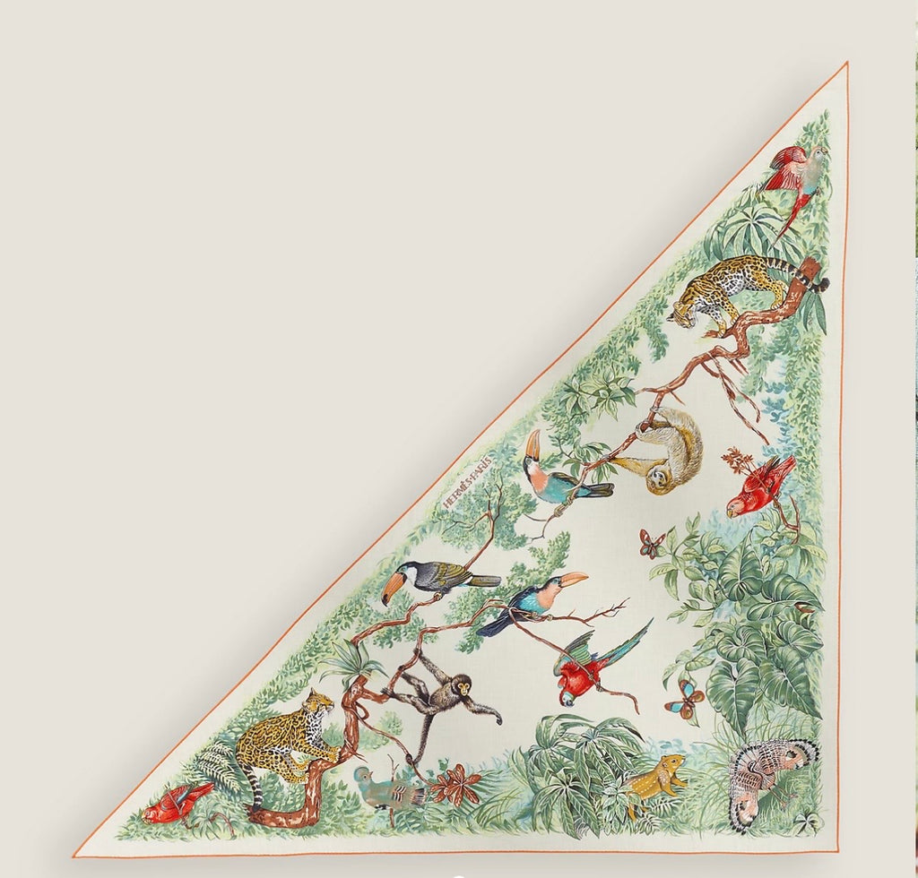 [New] Hermès Triangle Cashmere