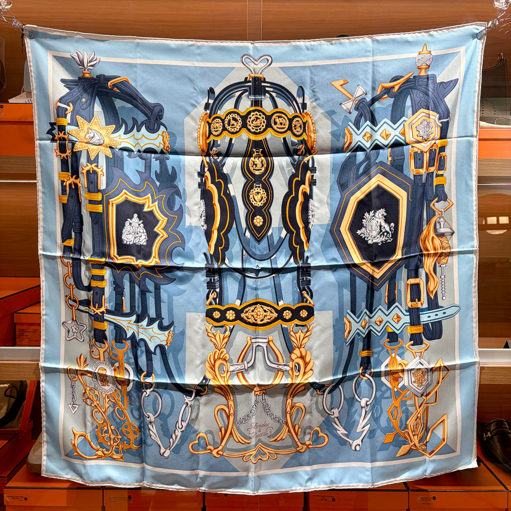 [New] Hermès Scarf 90 Silk