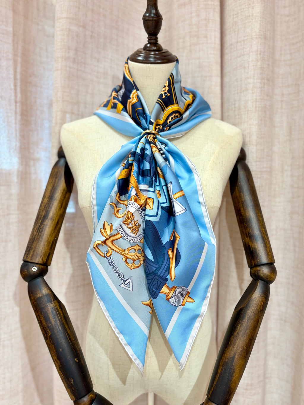 [New] Hermès Scarf 90 Silk