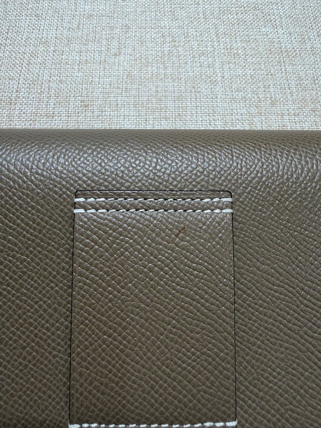 [Preloved] Hermès Constance Slim Etoupe Epsom CC