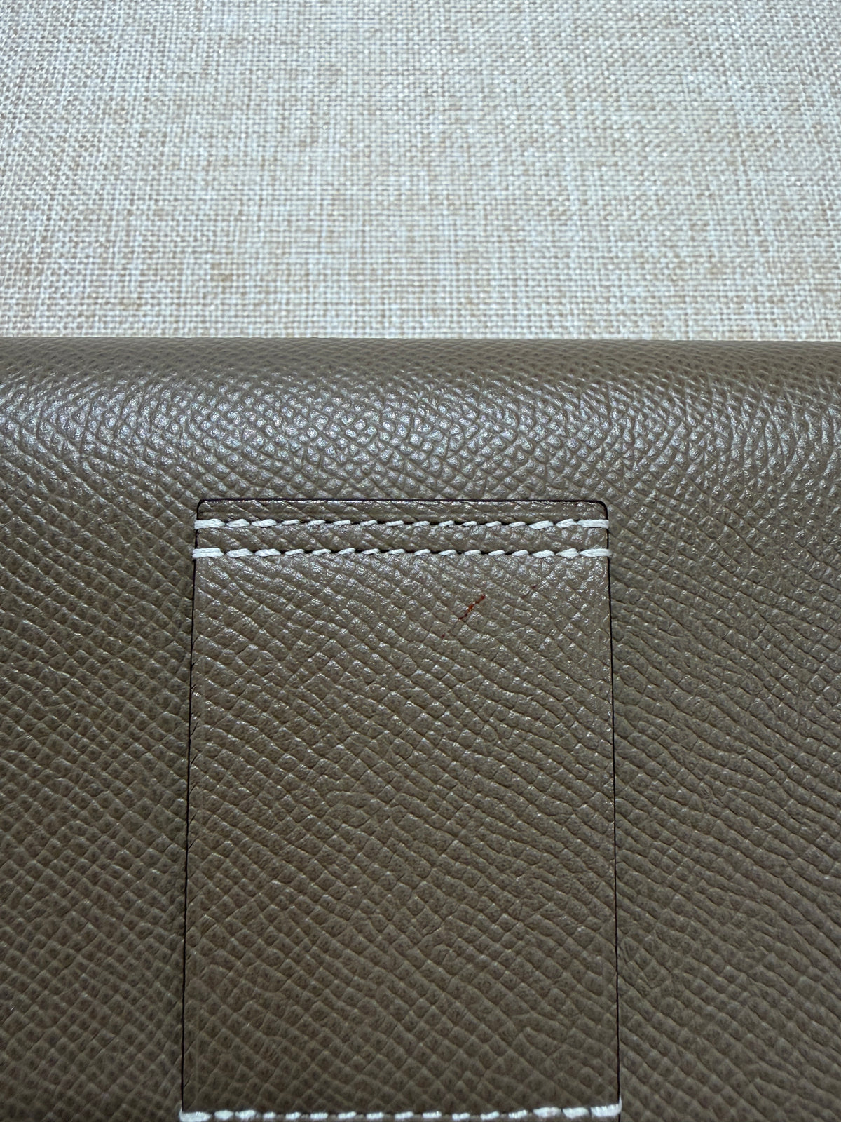 [Preloved] Hermès Constance Slim Etoupe Epsom CC