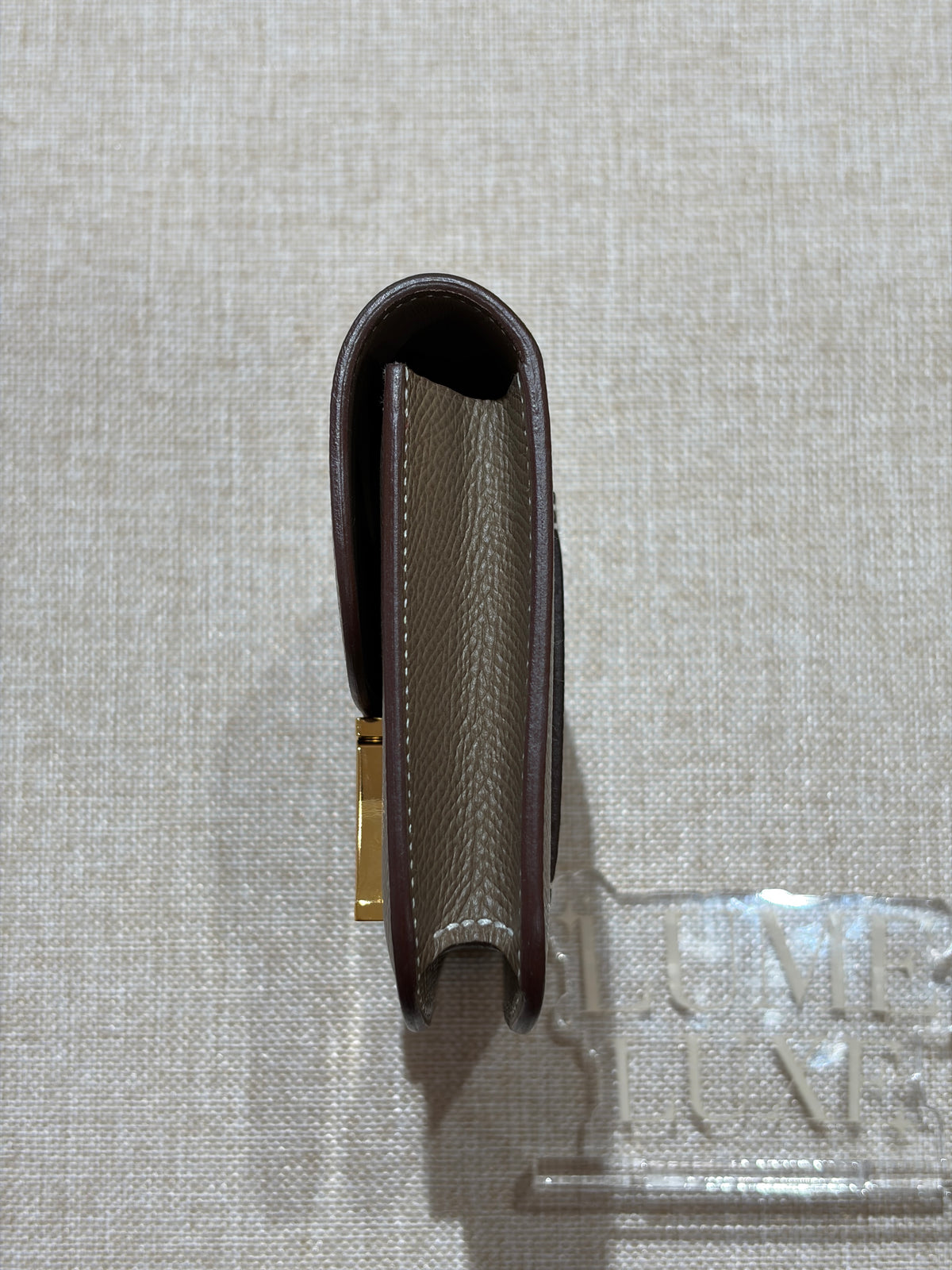 [Preloved] Hermès Constance Slim Etoupe Epsom CC